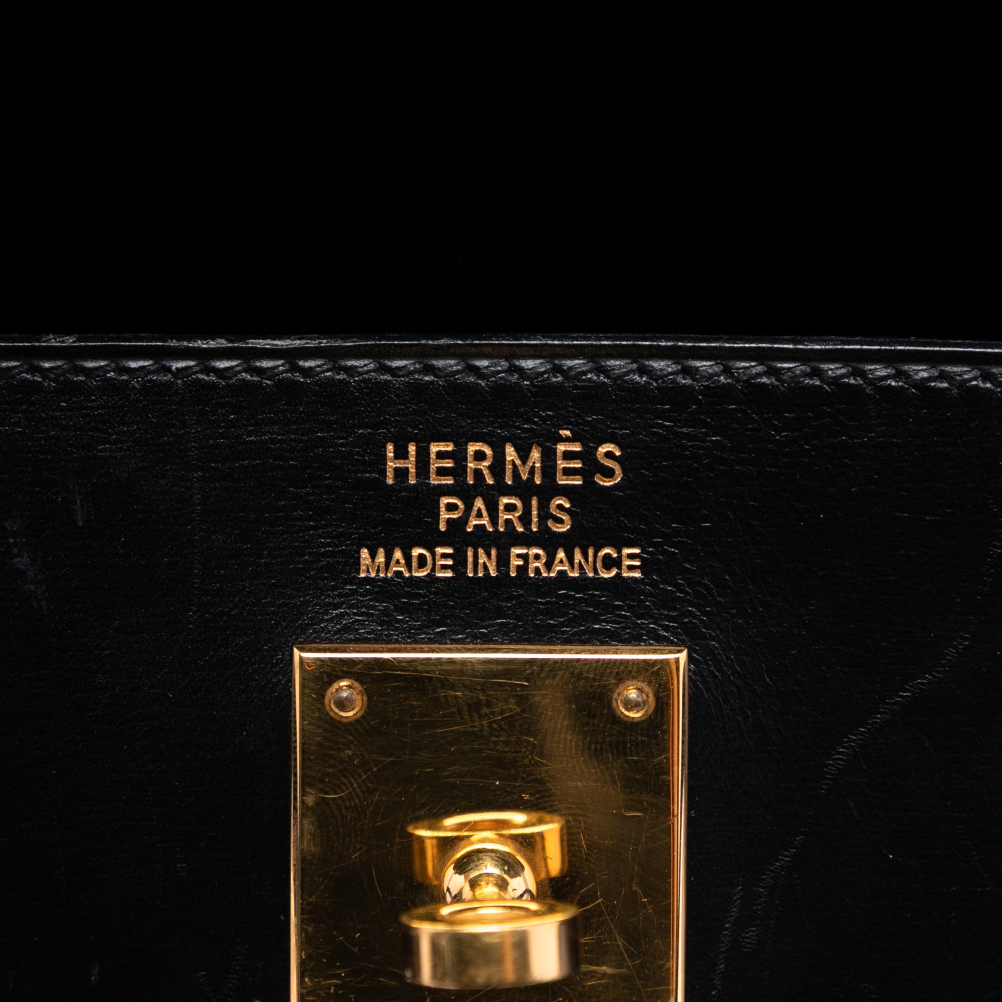 Hermès Box Calf Kelly Sellier 35 - image 5