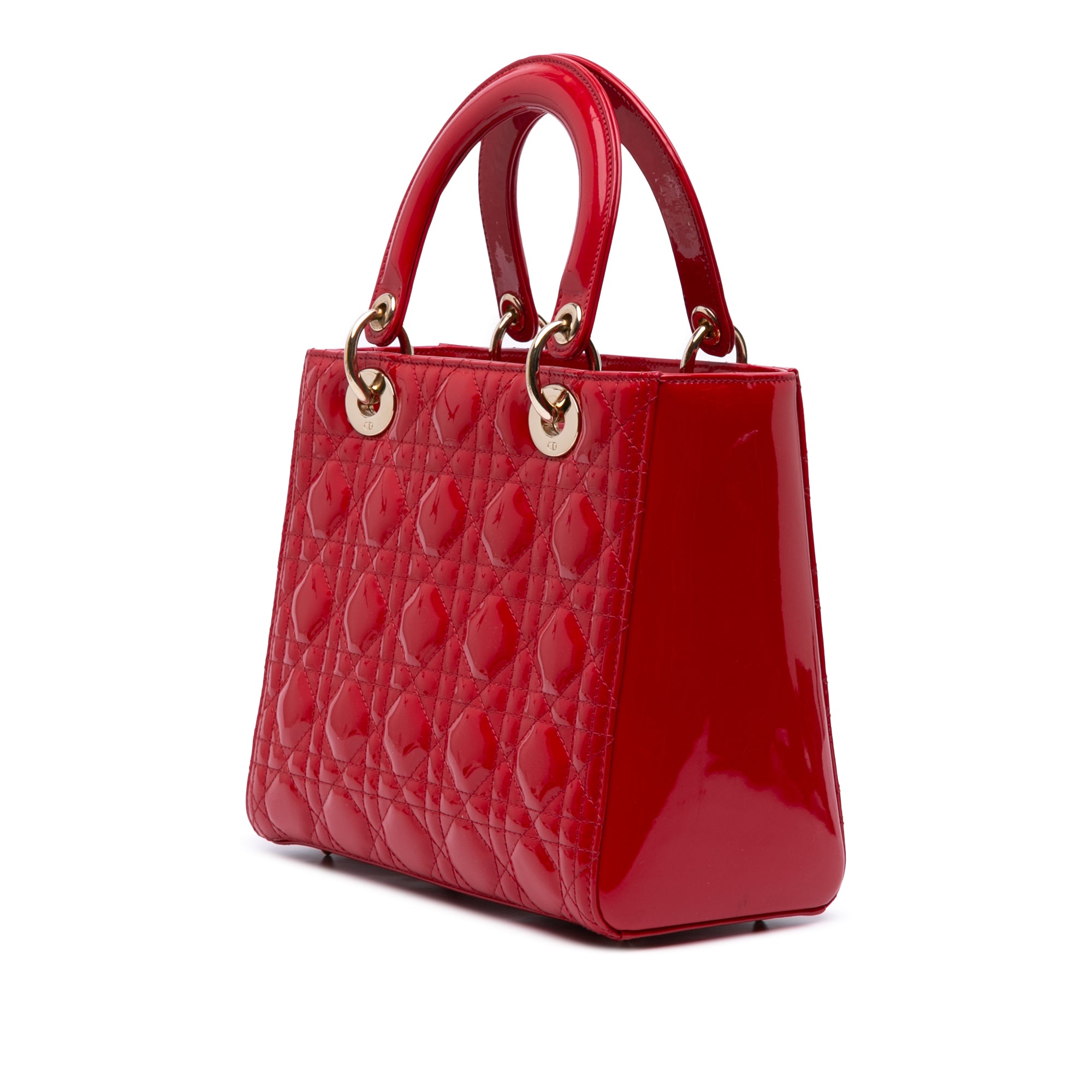 Dior Medium Patent Cannage Lady Dior - image 2