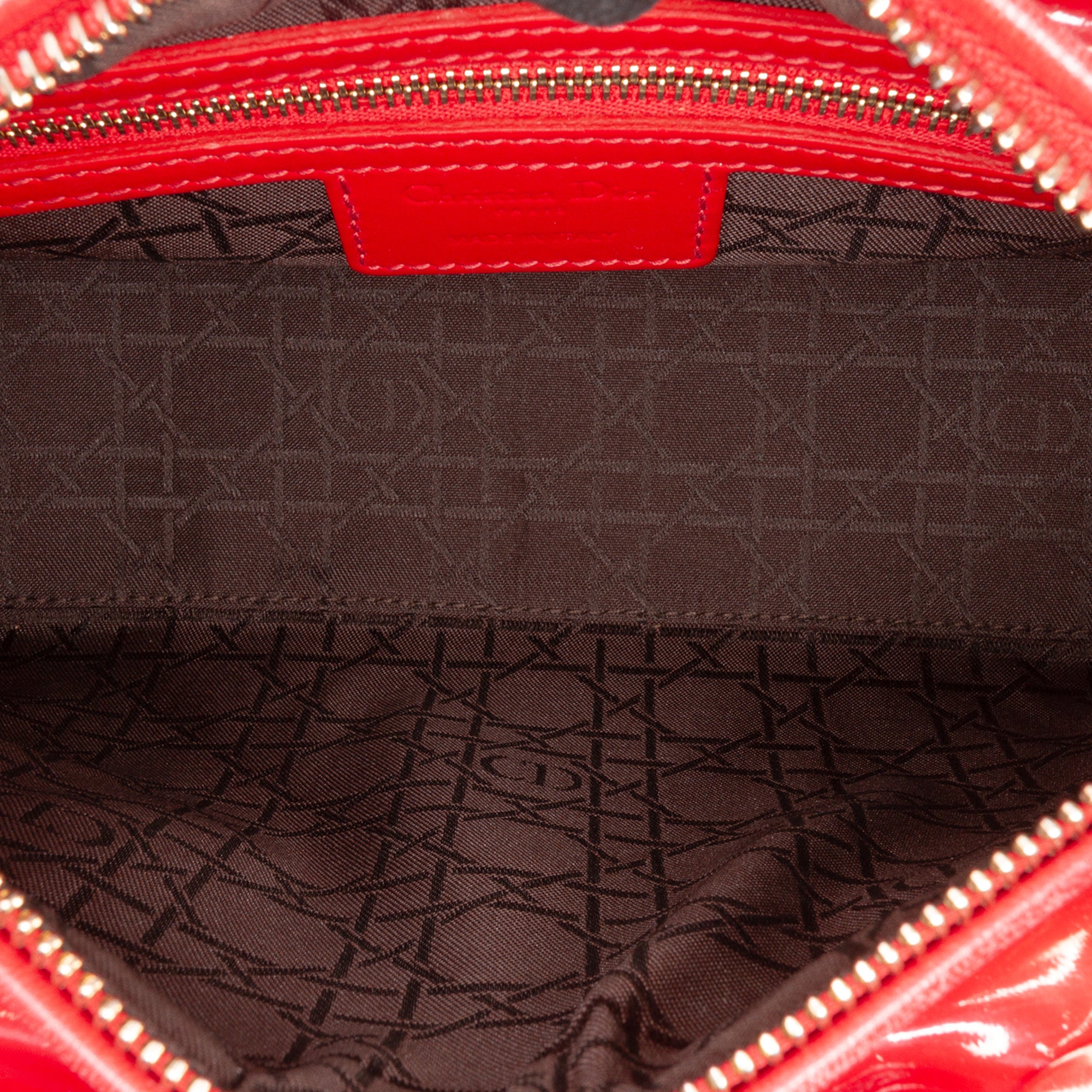 Dior Medium Patent Cannage Lady Dior - image 4