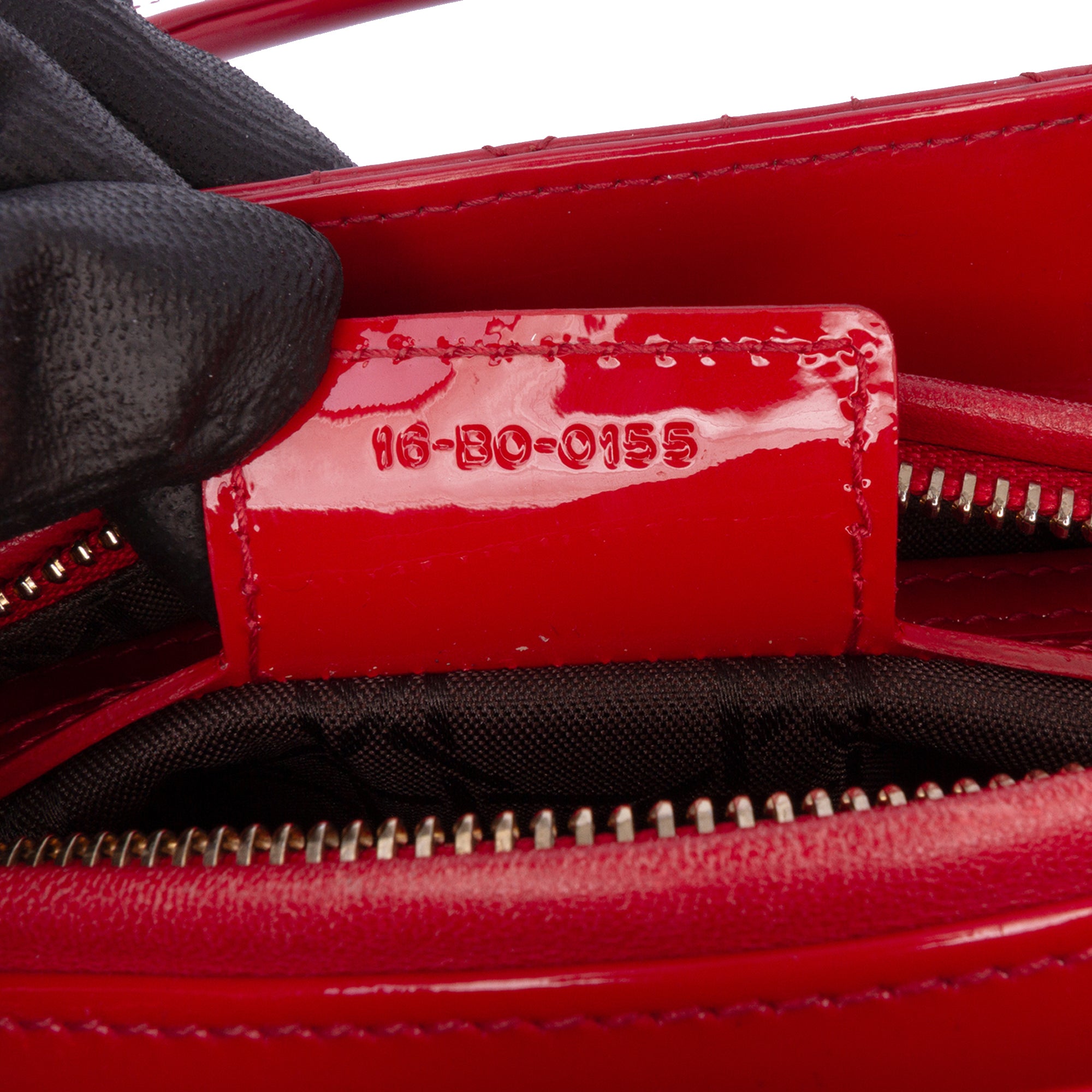Dior Medium Patent Cannage Lady Dior - image 5