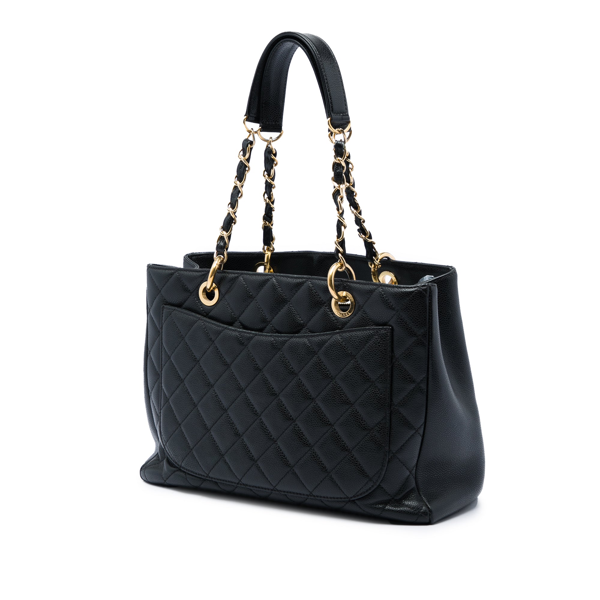 Chanel Caviar Grand Shopping Tote - image 2