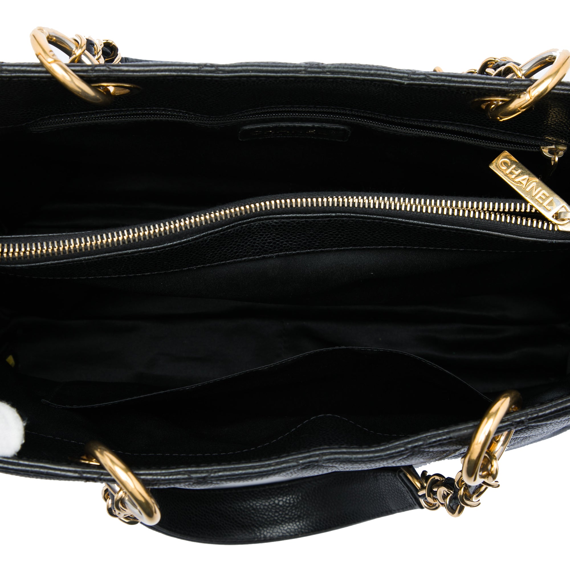 Chanel Caviar Grand Shopping Tote - image 4