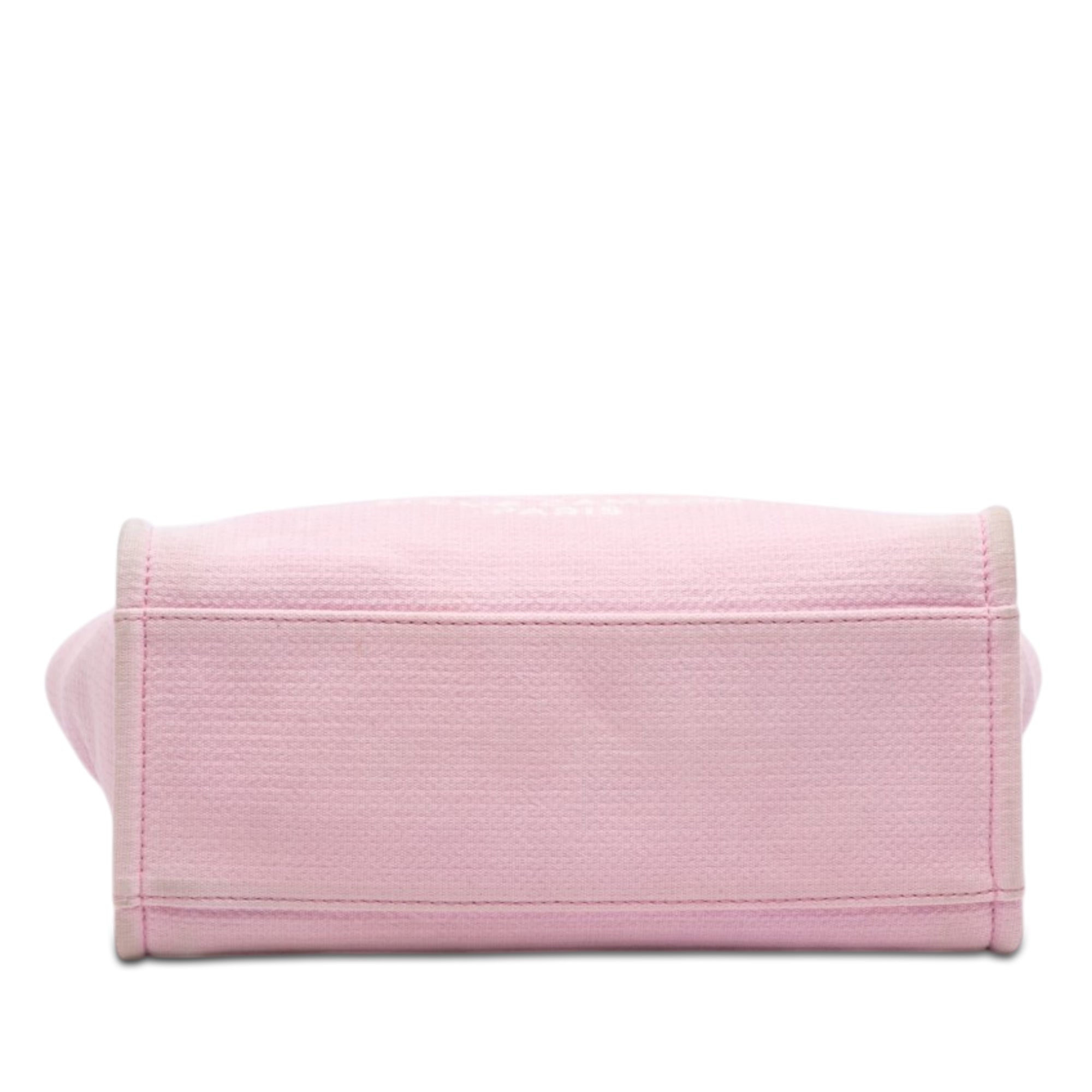 Chanel Small Canvas Deauville Tote - image 3