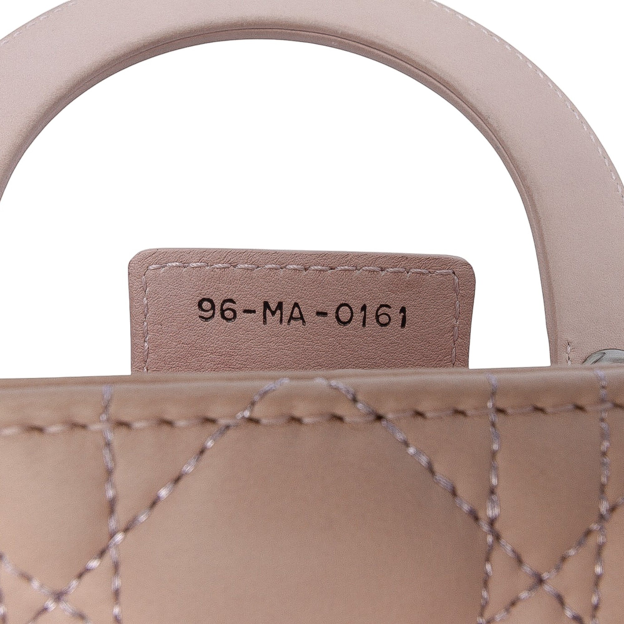 Dior Medium Lambskin Cannage Lady Dior - image 6