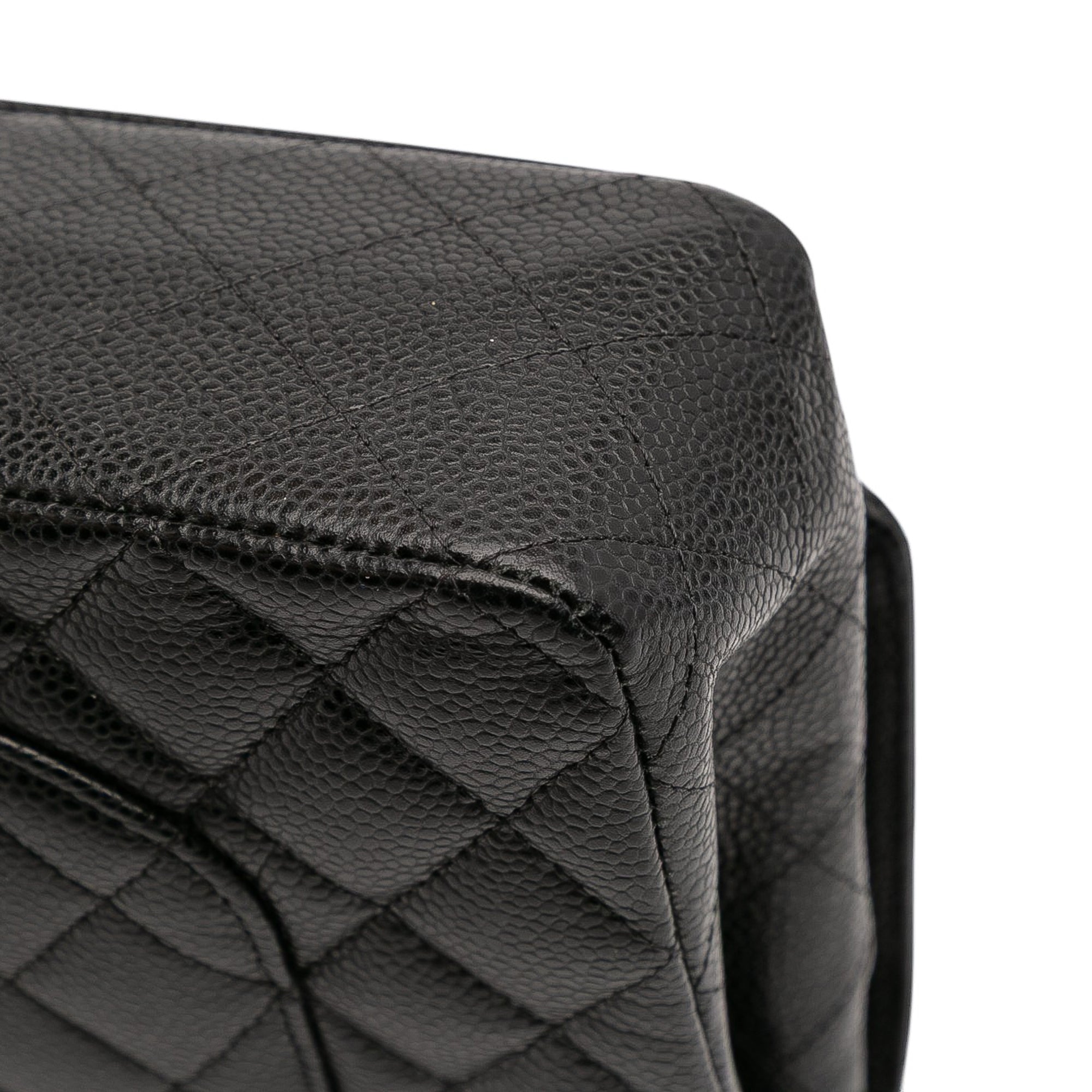Chanel Medium Classic Caviar Double Flap - image 9