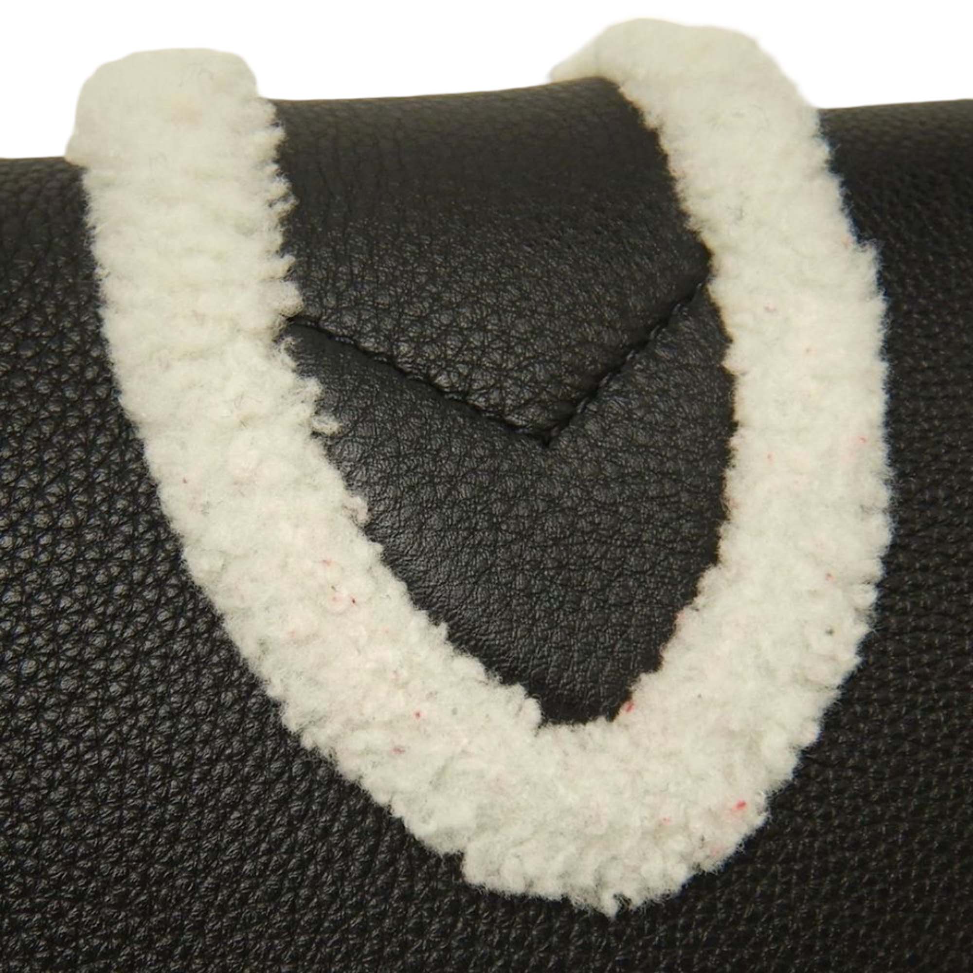 Louis Vuitton Shearling Trimmed Grained Calfskin LV Pont 9 Soft PM - image 18