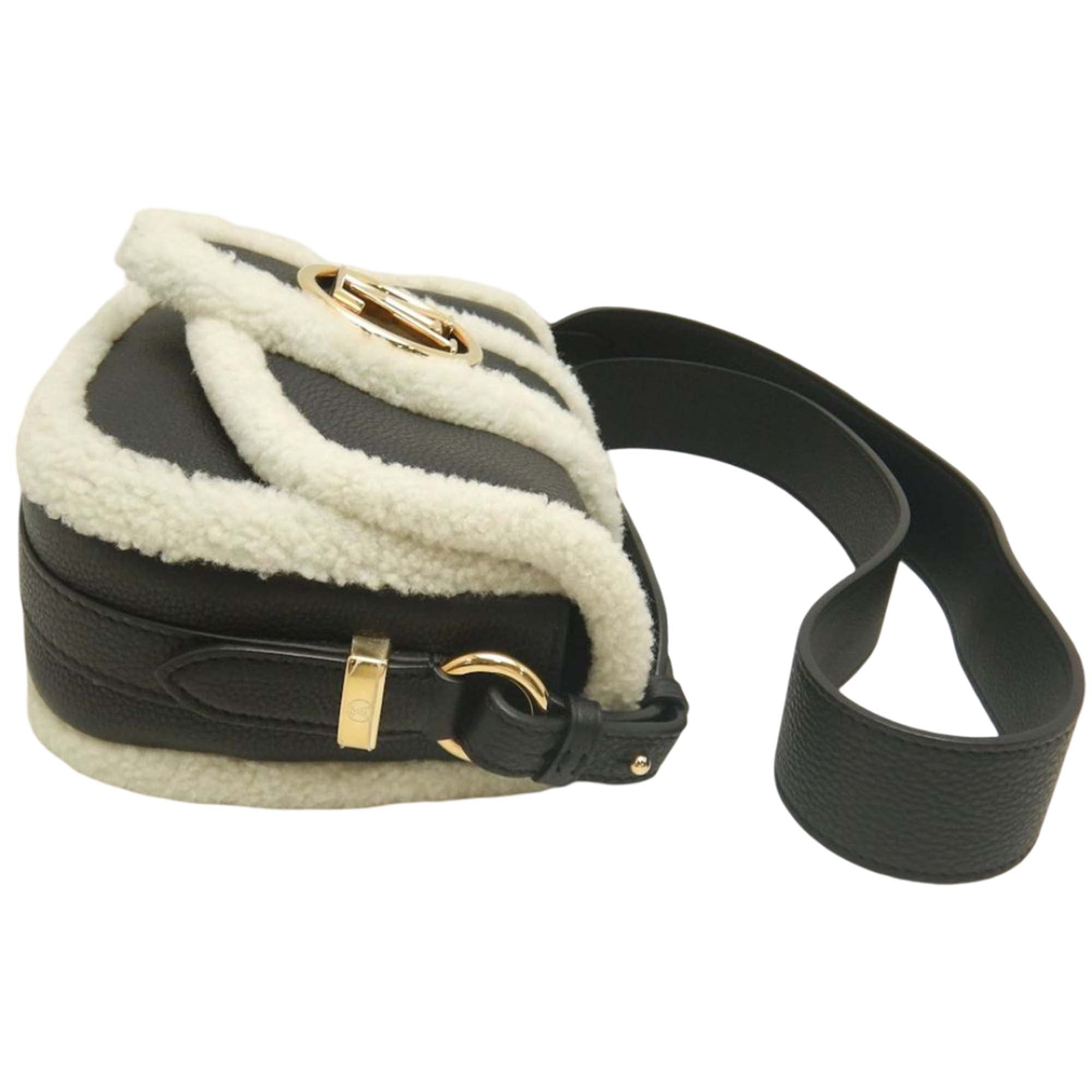 Louis Vuitton Shearling Trimmed Grained Calfskin LV Pont 9 Soft PM - image 21