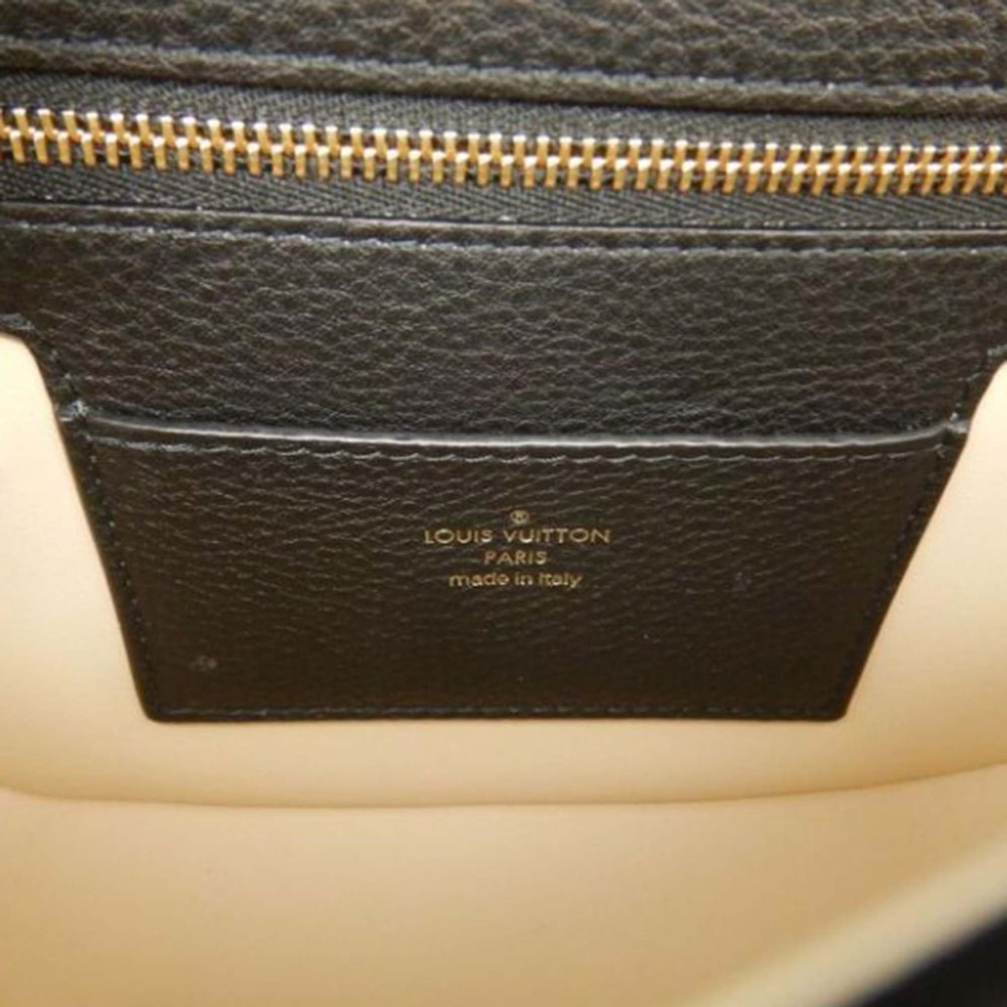 Louis Vuitton Shearling Trimmed Grained Calfskin LV Pont 9 Soft PM - image 6