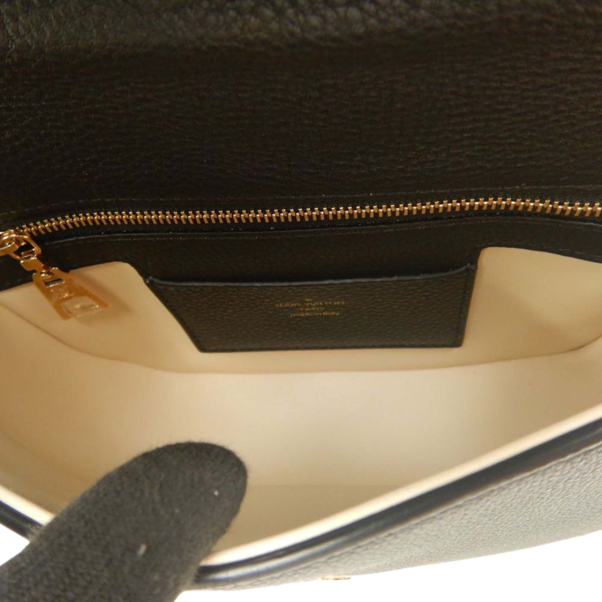 Louis Vuitton Shearling Trimmed Grained Calfskin LV Pont 9 Soft PM - image 8