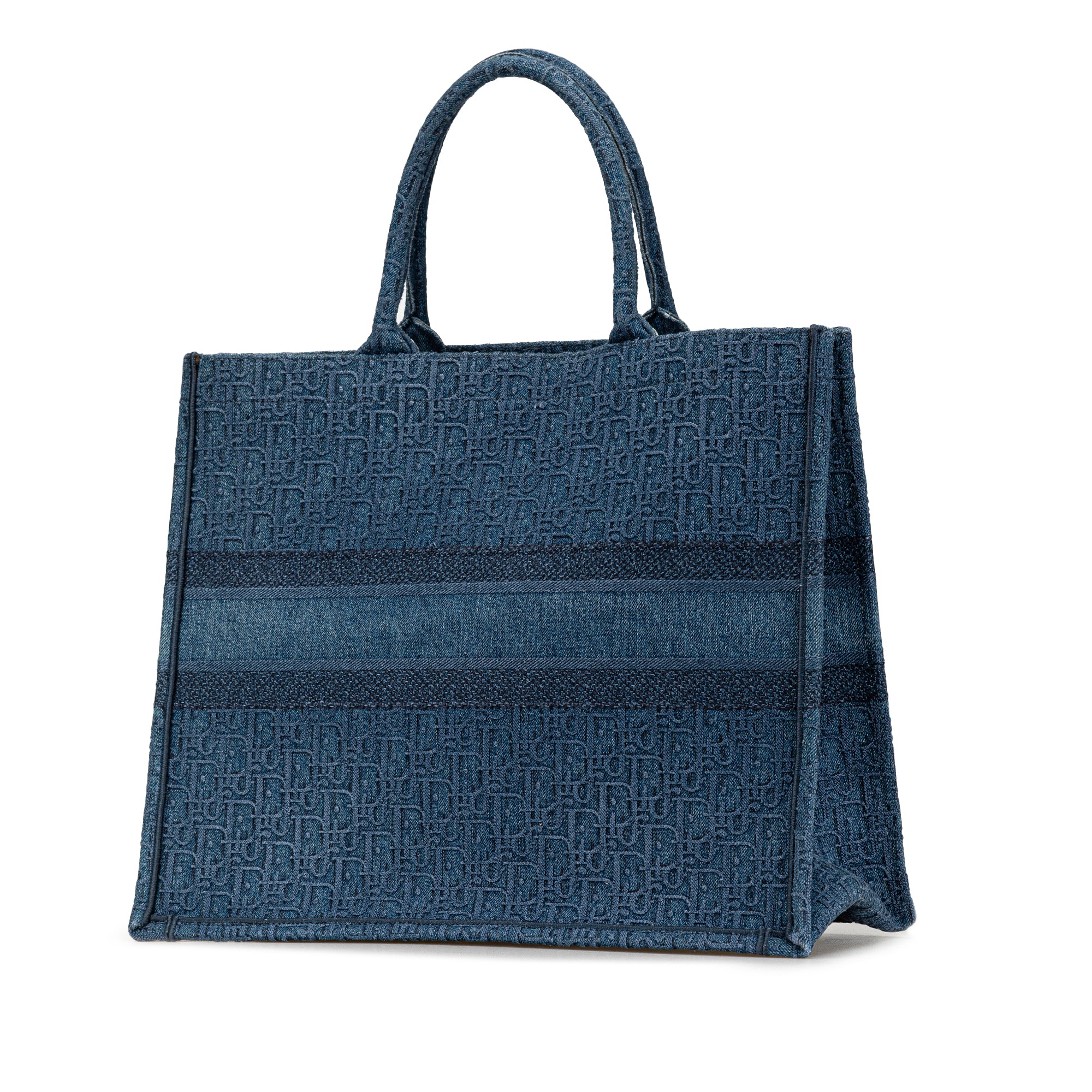 Dior Large Oblique Denim Book Tote - image 2