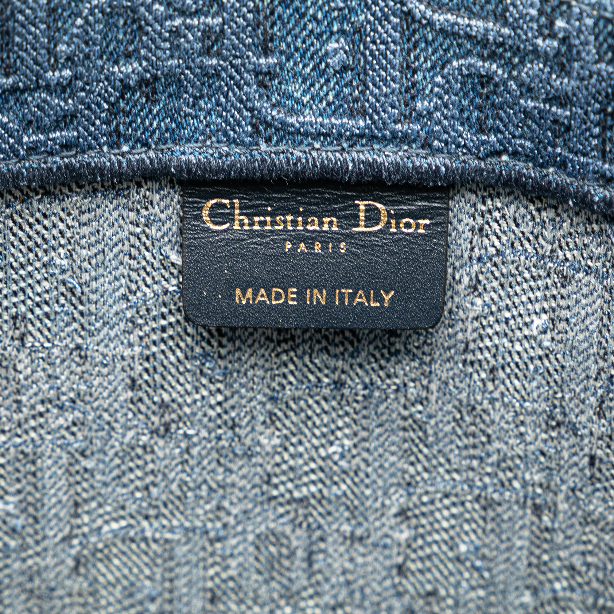Dior Large Oblique Denim Book Tote - image 5