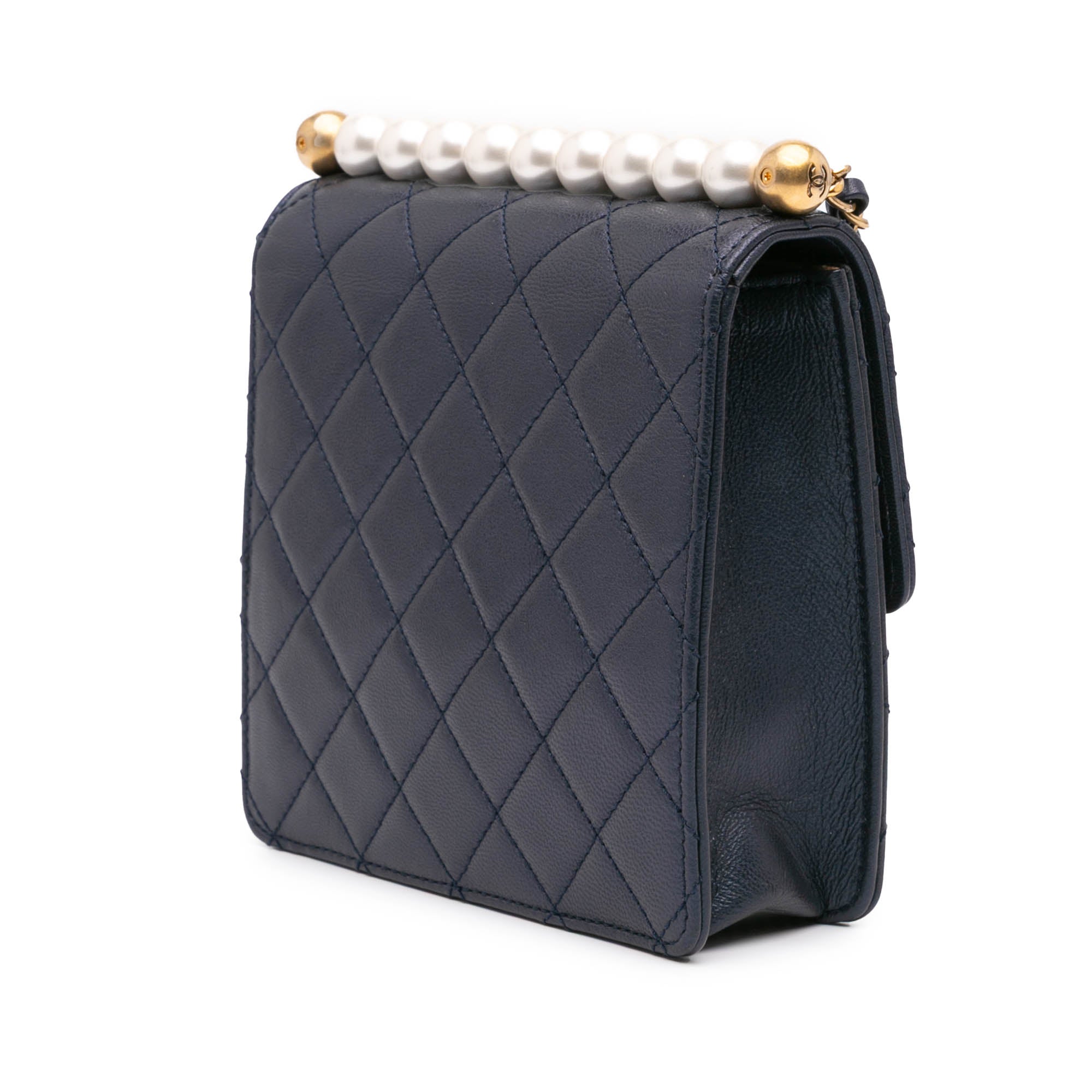 Chanel Small Lambskin Chic Pearls Flap - image 2