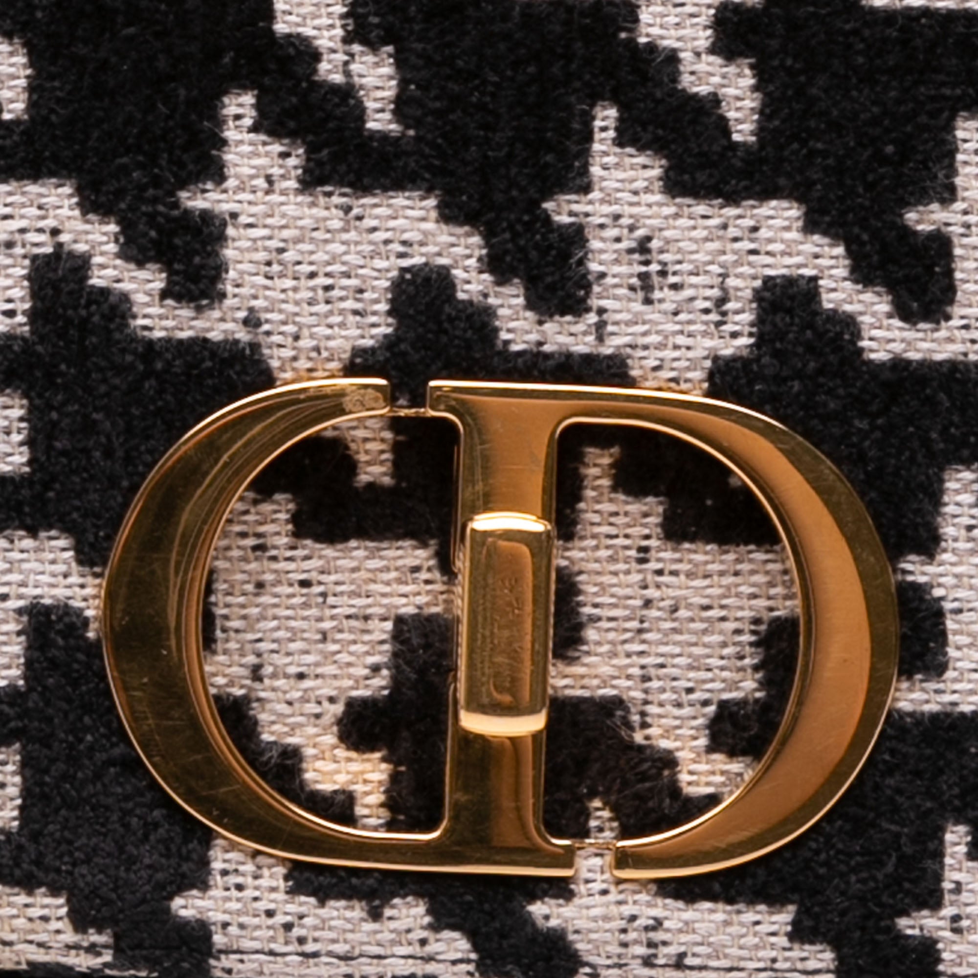 Dior Medium Technical Canvas Macro Houndstooth Caro Bag - image 7