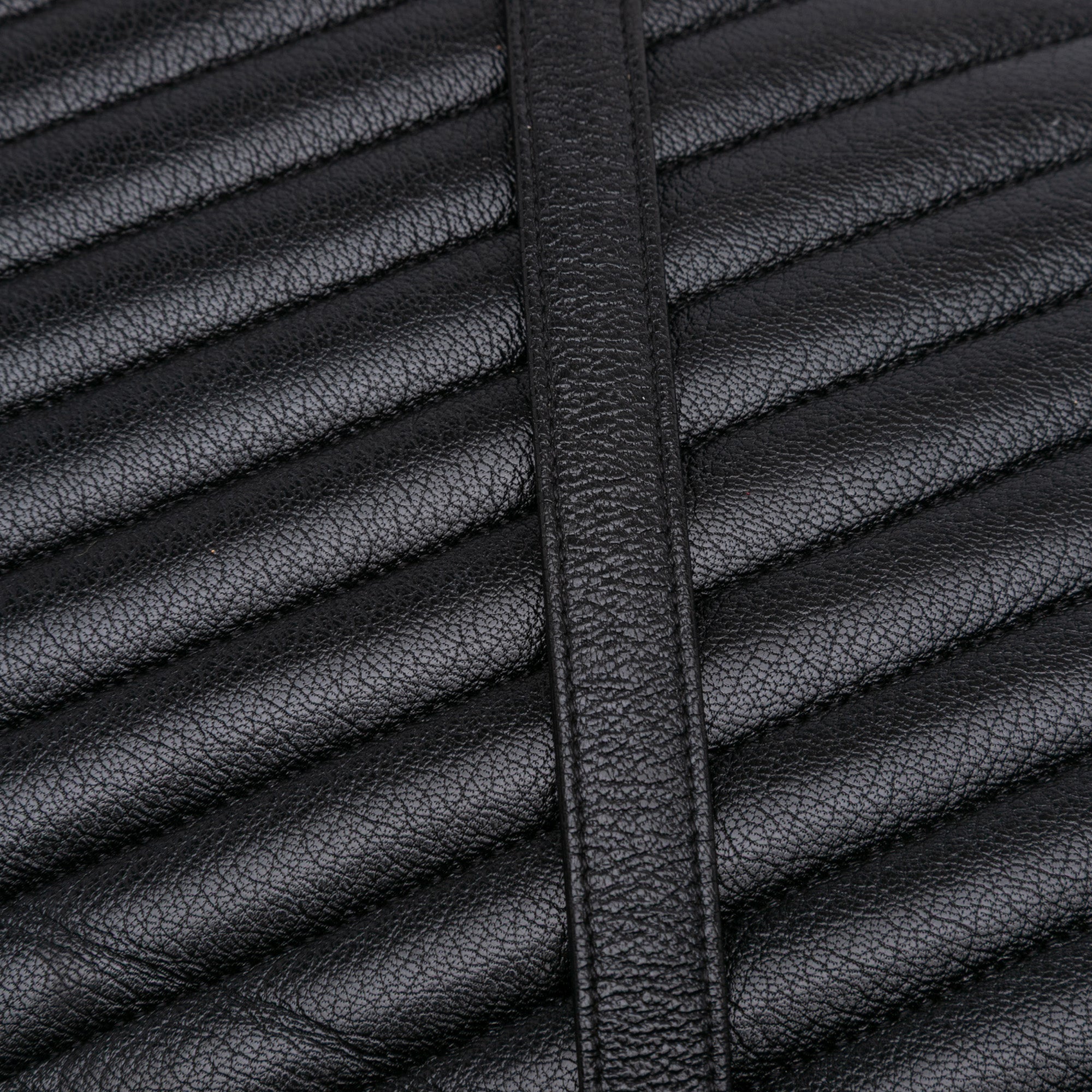 Chanel Large Diagonal Quilted Goatskin Flap - image 10