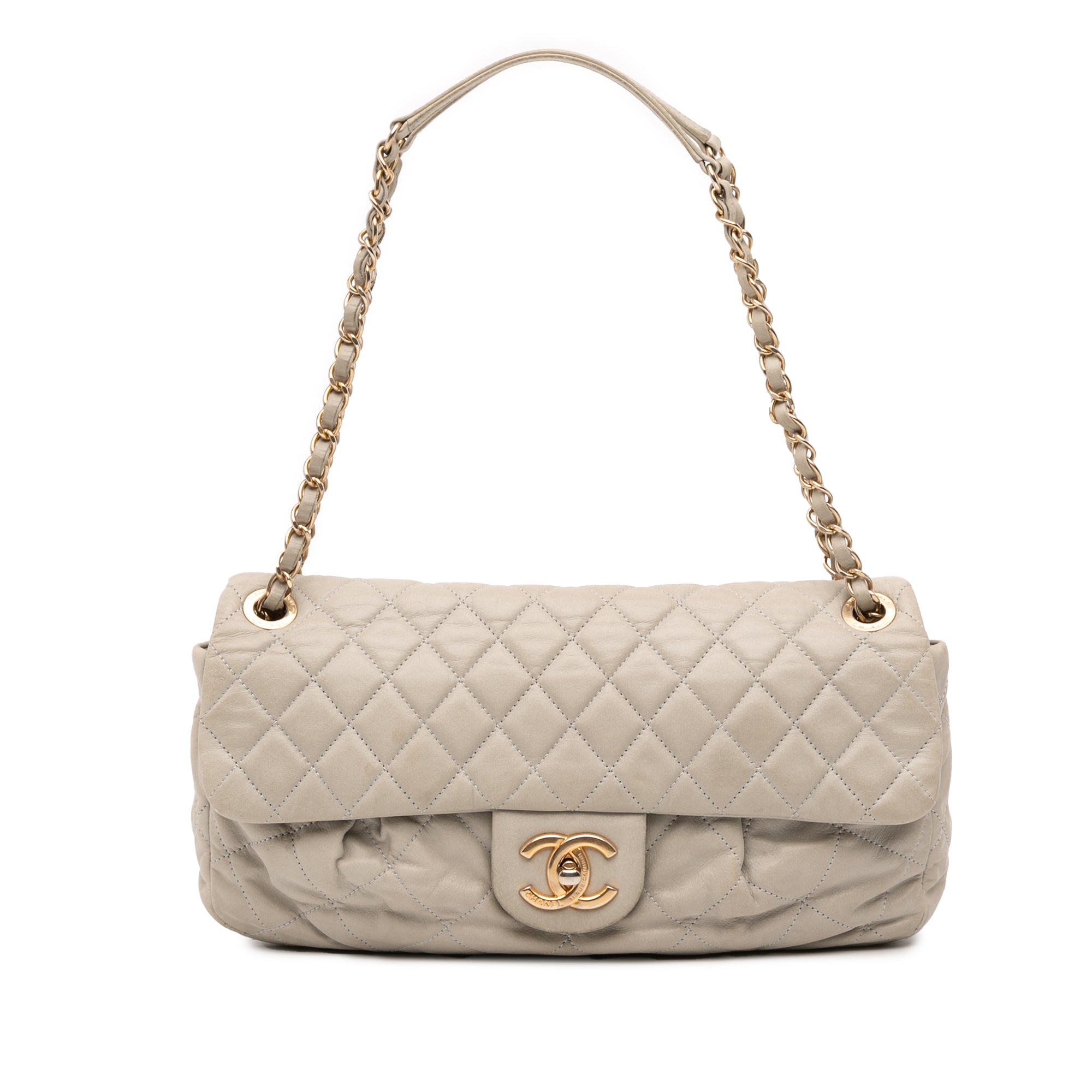 Chanel Quilted Calfskin Chic Quilt Flap - image 1