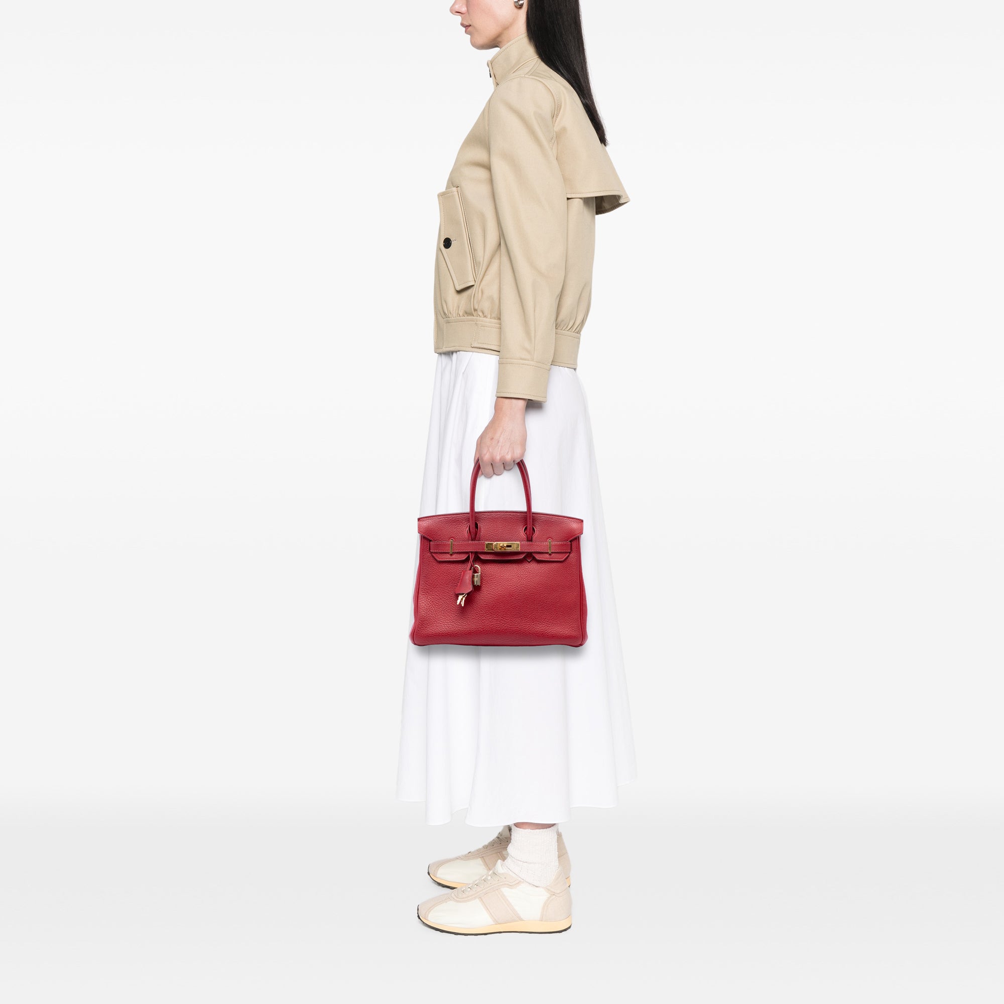 Hermès Clemence Birkin Retourne 30 - image 6