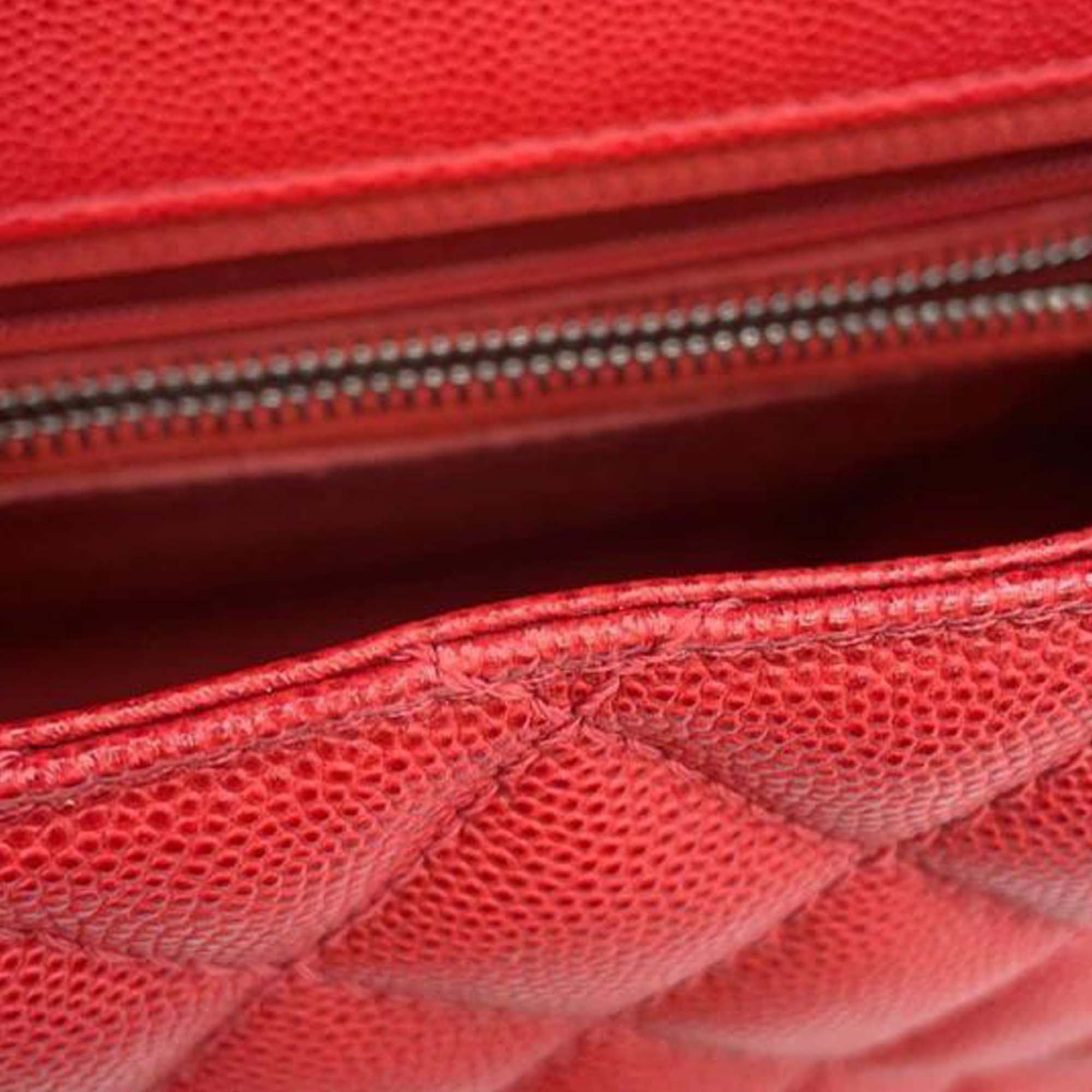 Chanel Small Caviar Coco Top Handle Bag - image 8