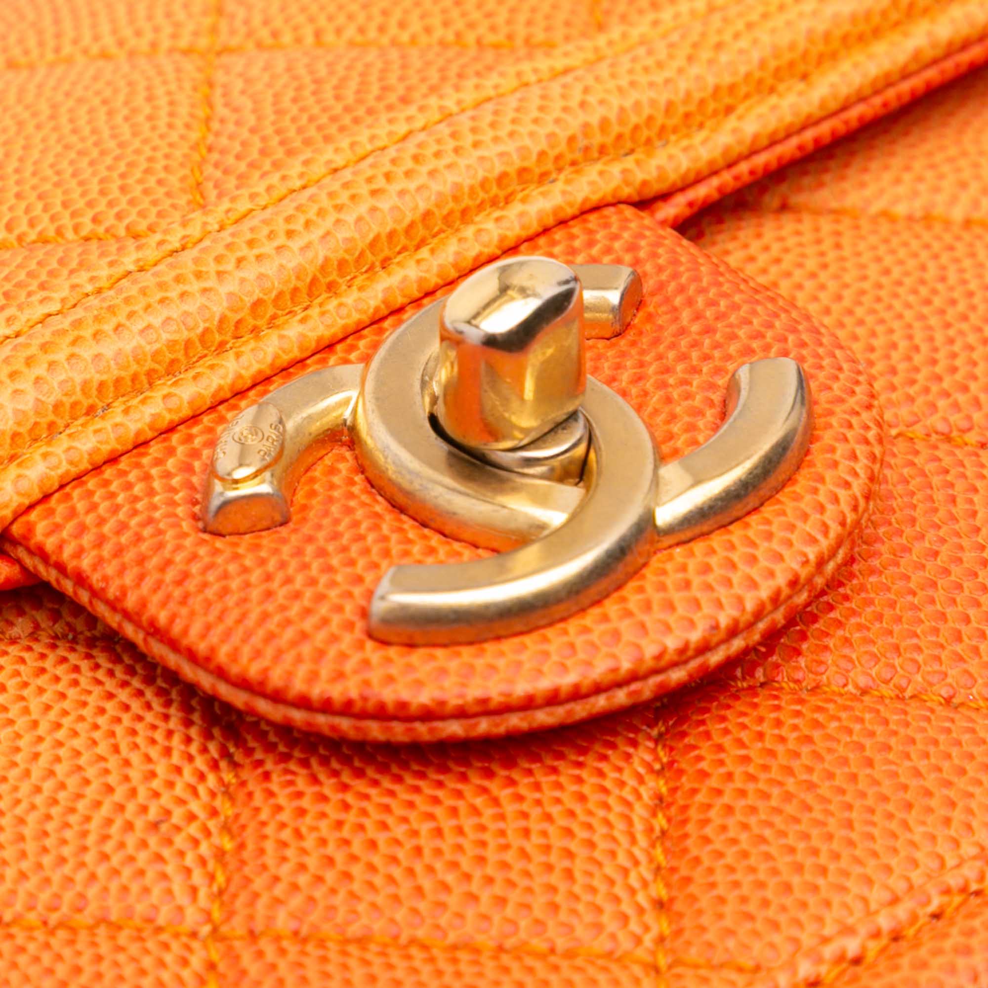 Chanel Small Quilted Caviar Sunset On The Sea Flap - image 5