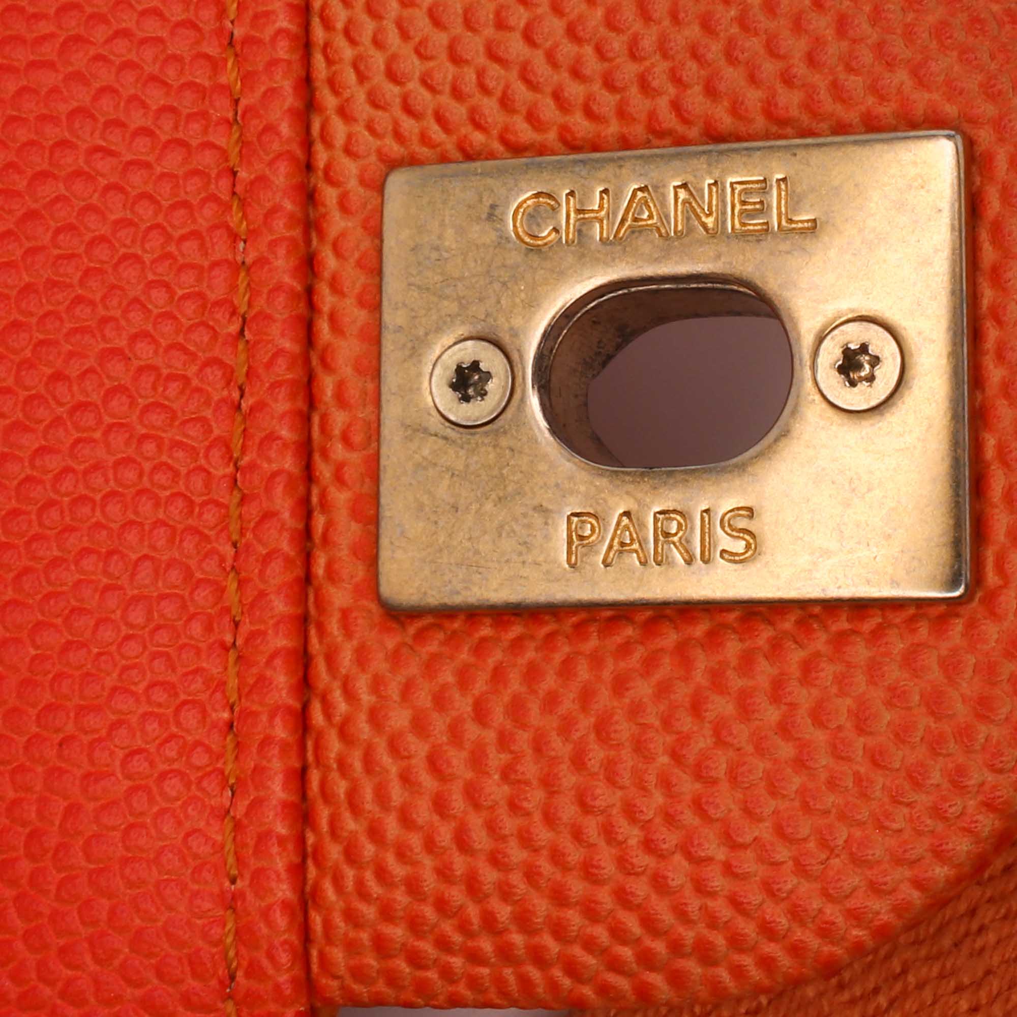 Chanel Small Quilted Caviar Sunset On The Sea Flap - image 8