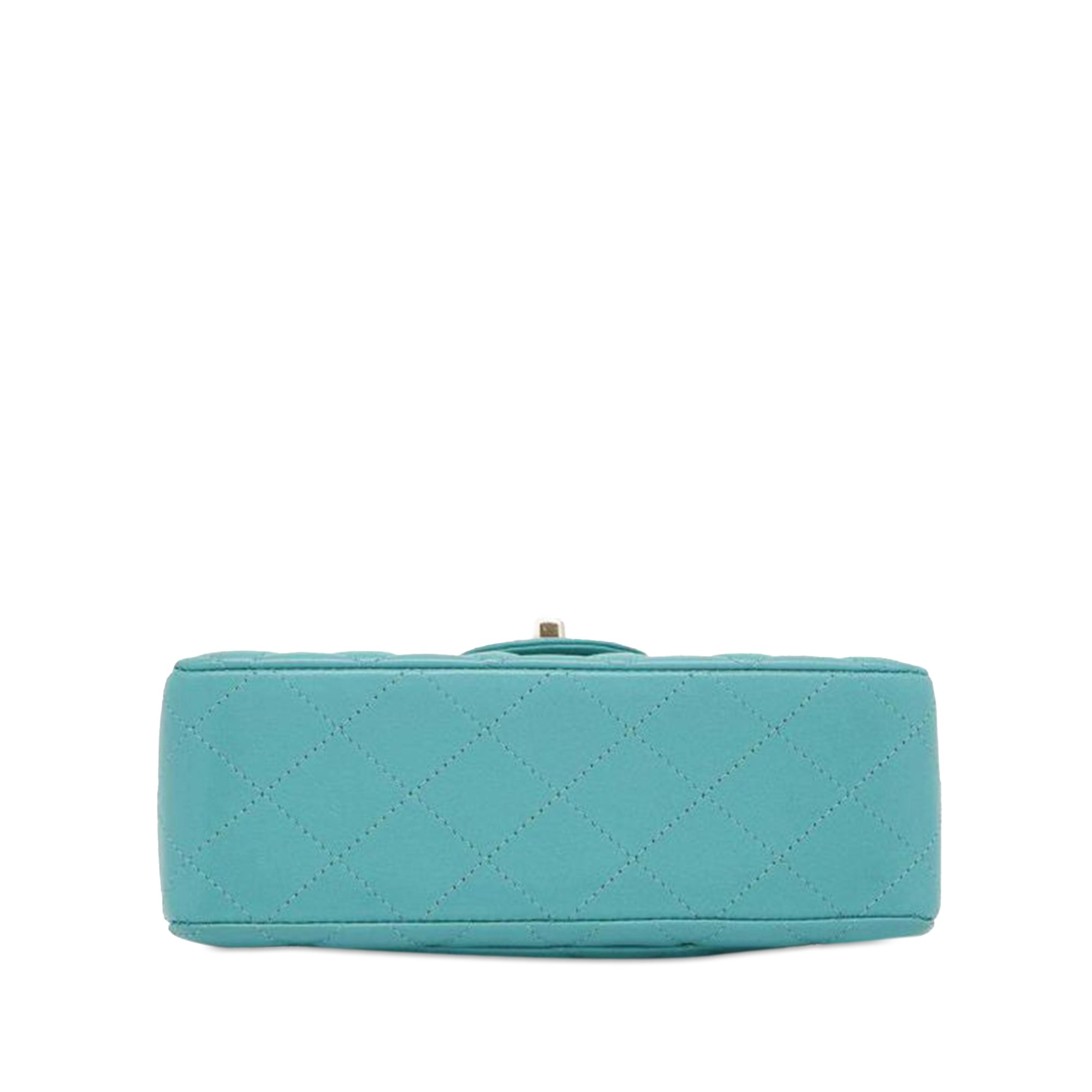 Chanel Mini Rectangular Classic Lambskin Single Flap - image 3