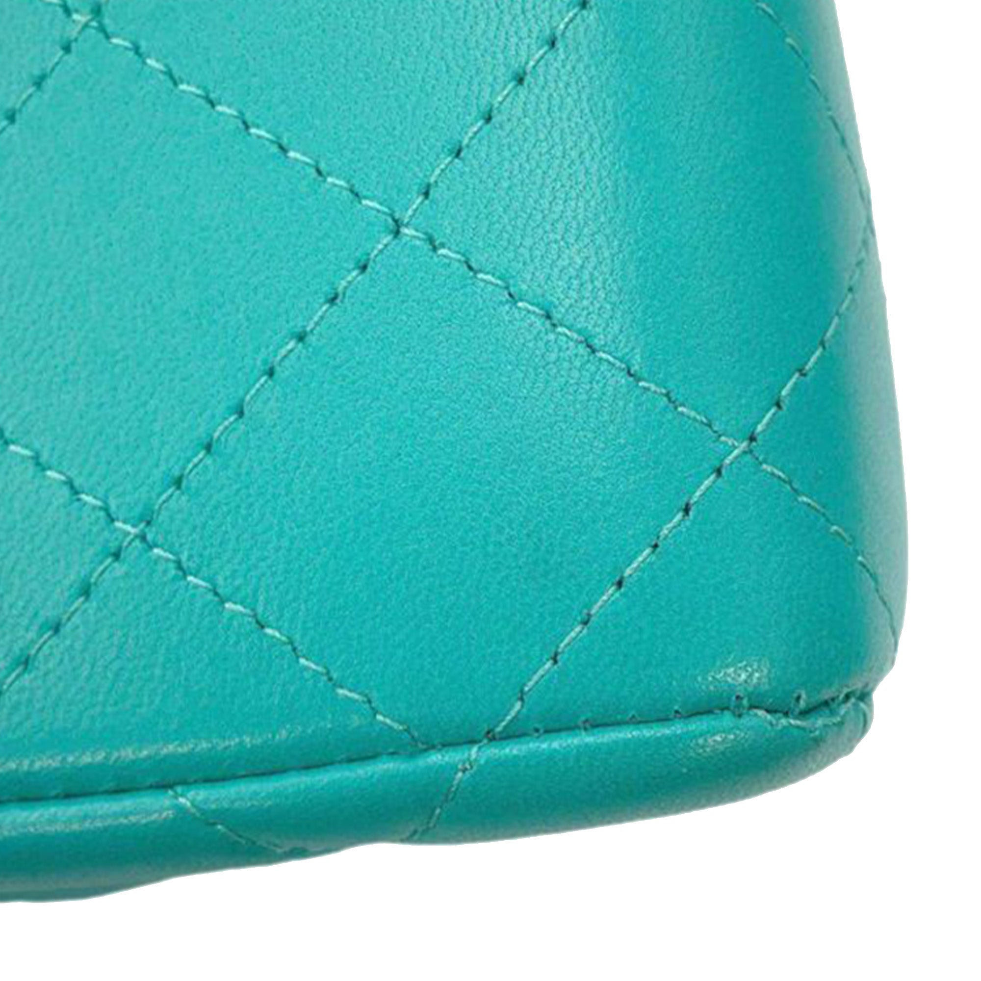 Chanel Mini Rectangular Classic Lambskin Single Flap - image 8