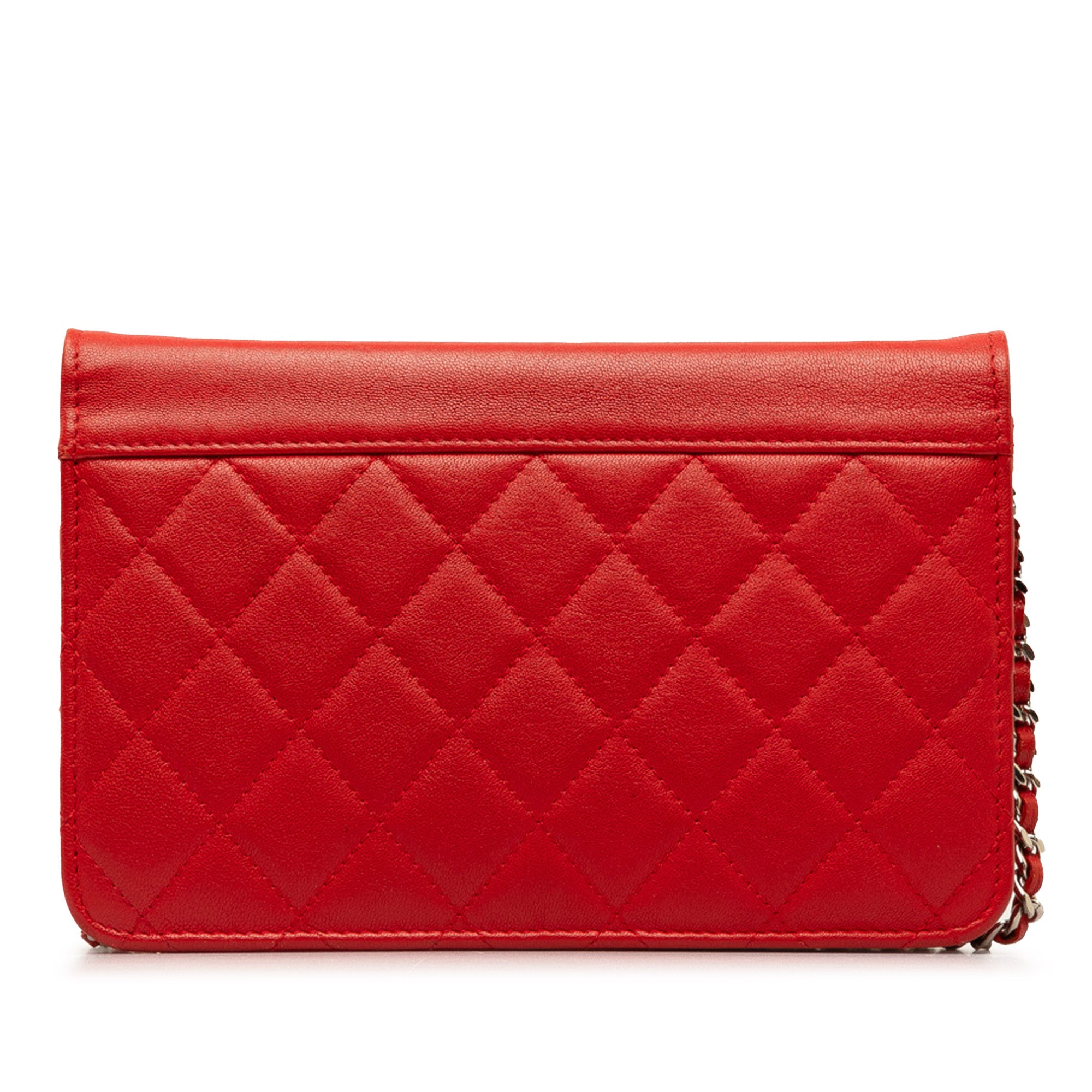 Chanel Grained Calfskin CC Box Wallet On Chain - image 3