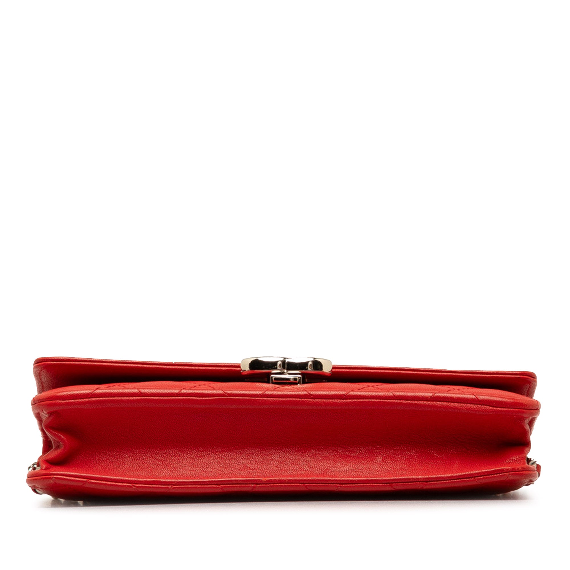 Chanel Grained Calfskin CC Box Wallet On Chain - image 4