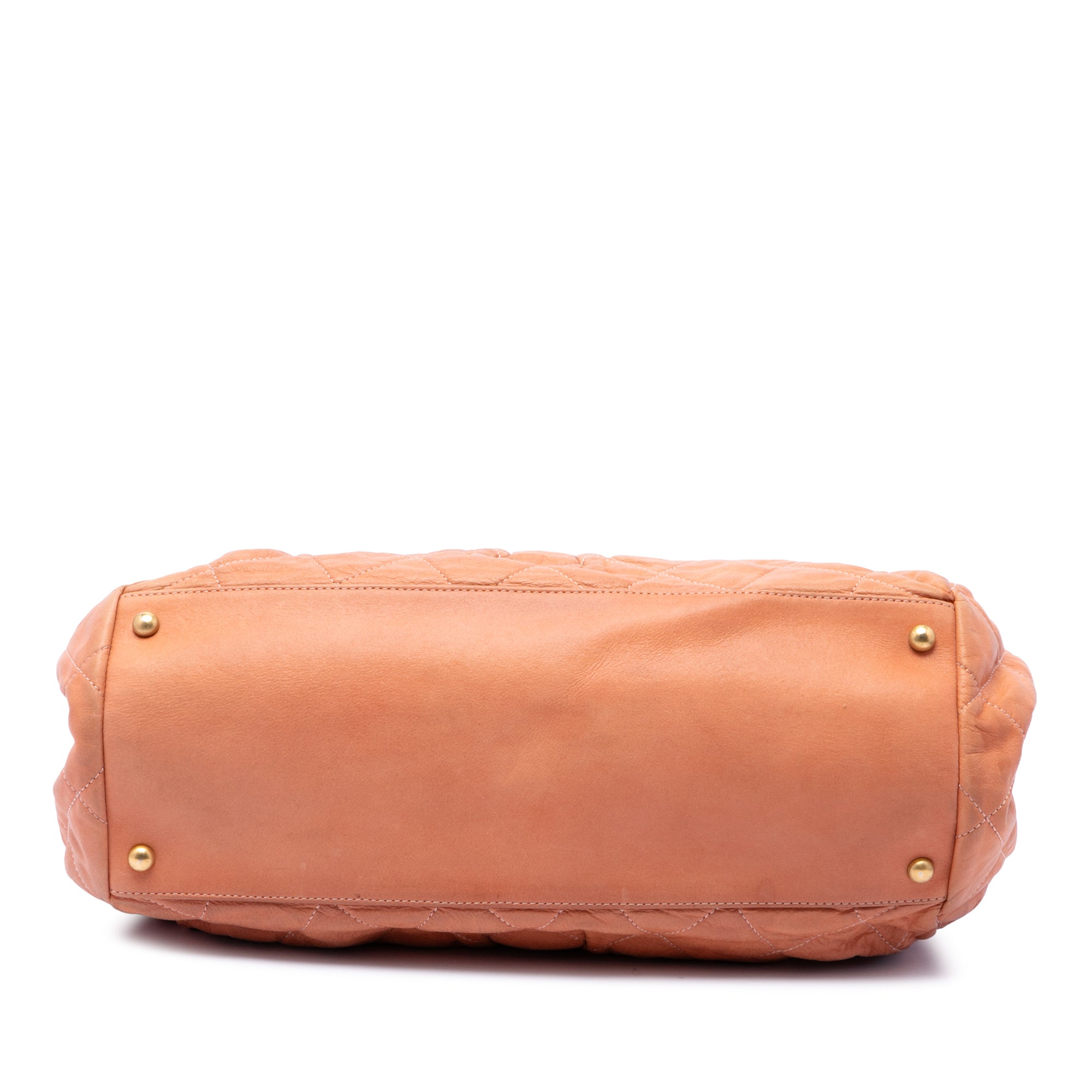 Chanel Quilted Iridescent Calfskin Chic Quilt Bowling Bag - image 3