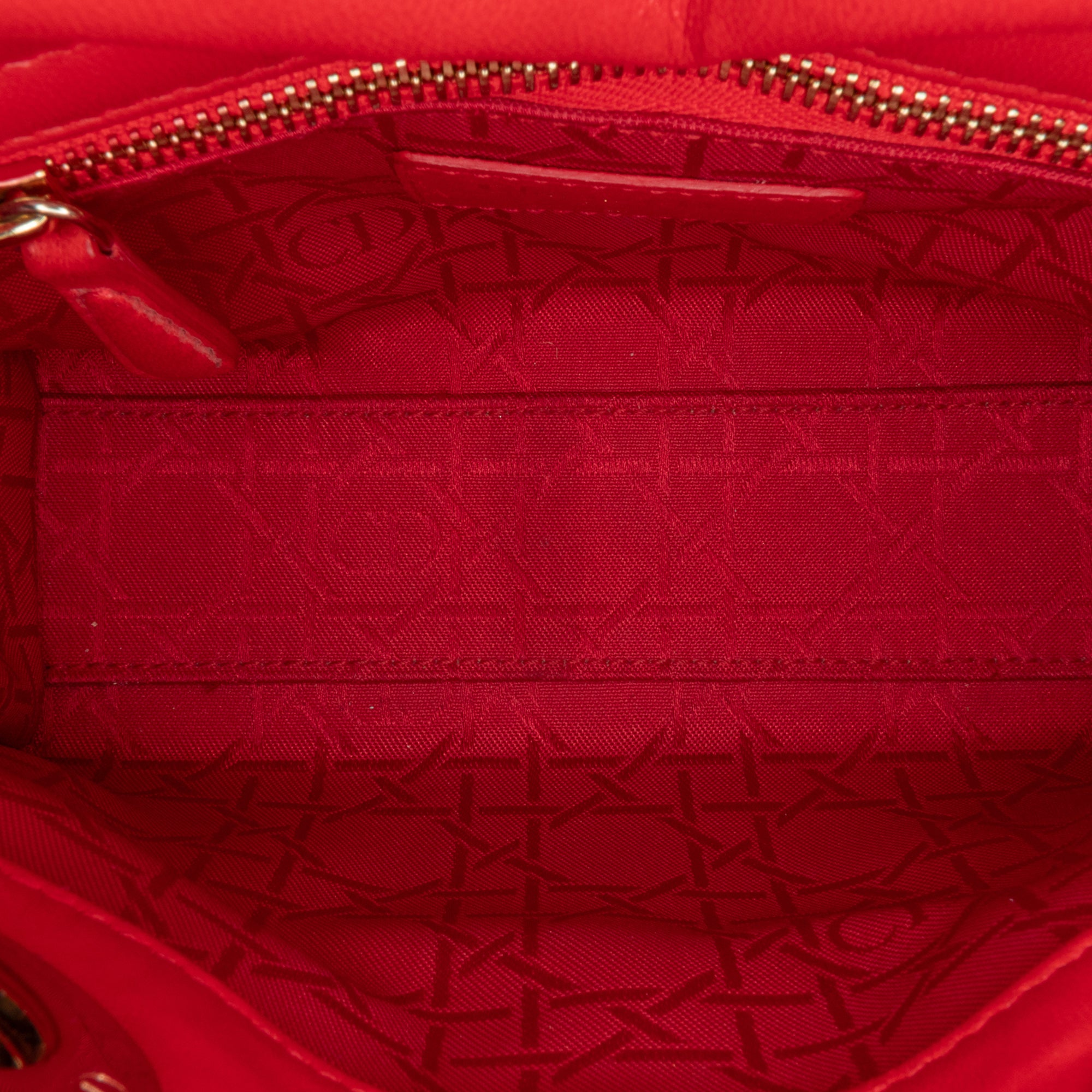 Dior Mini Lambskin Cannage Lady Dior - image 5