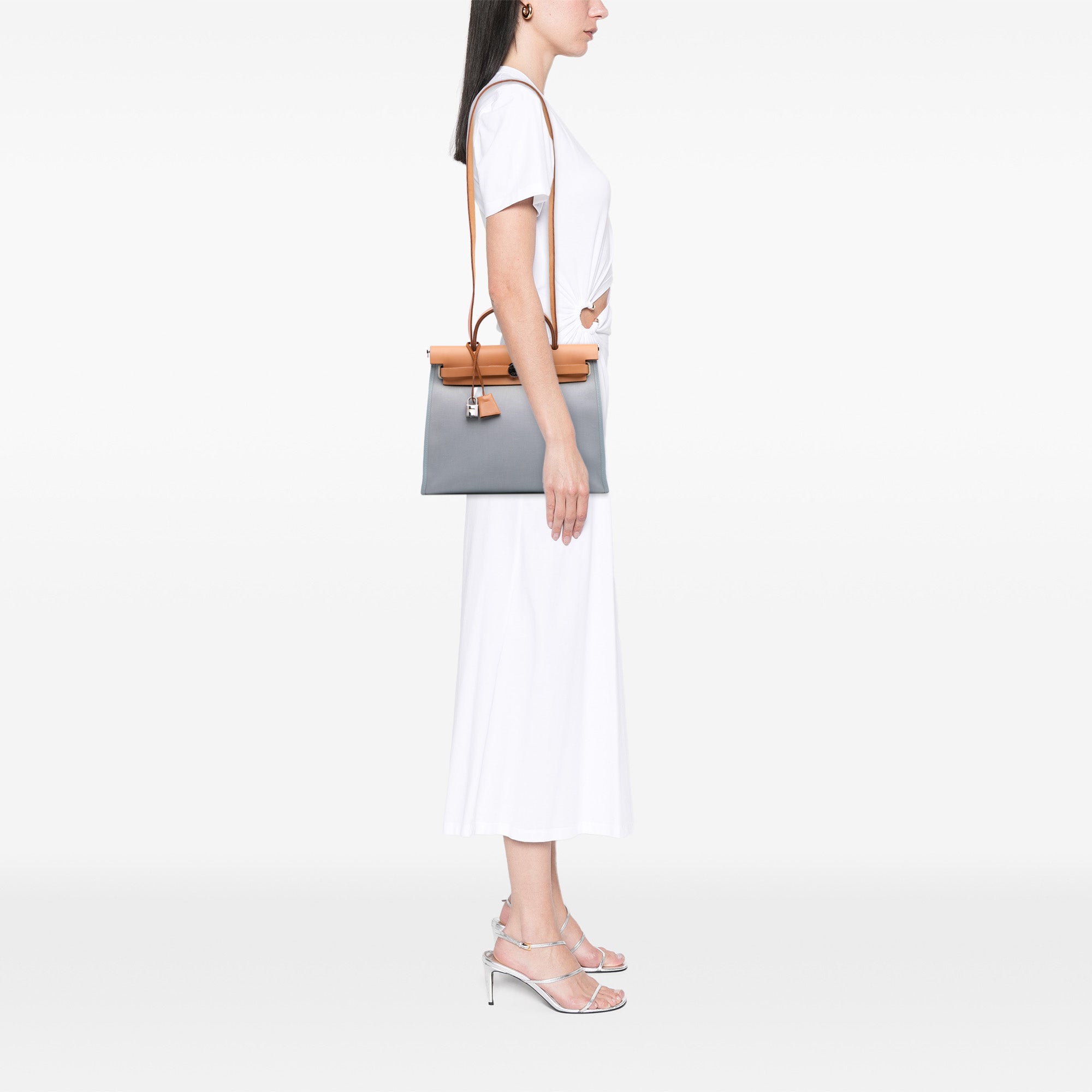Hermès Toile Herbag Zip 31 - image 12