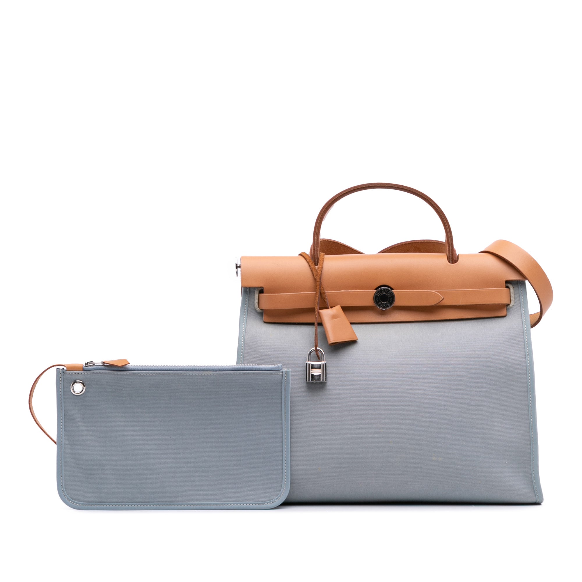 Hermès Toile Herbag Zip 31 - image 13