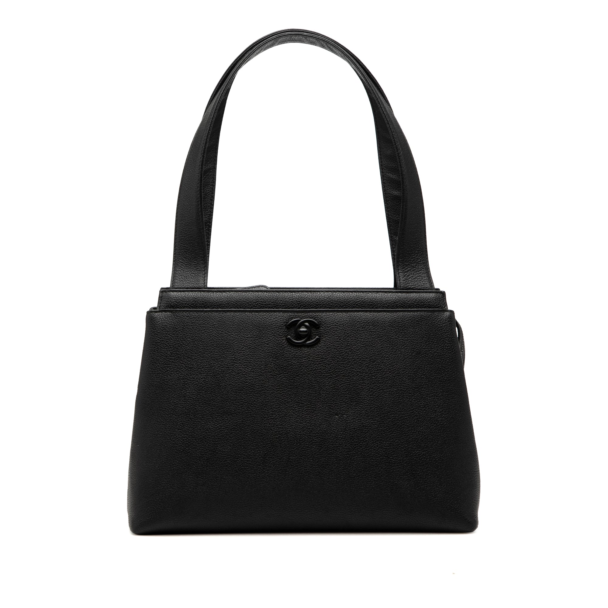 Chanel CC Caviar Shoulder Bag - image 1