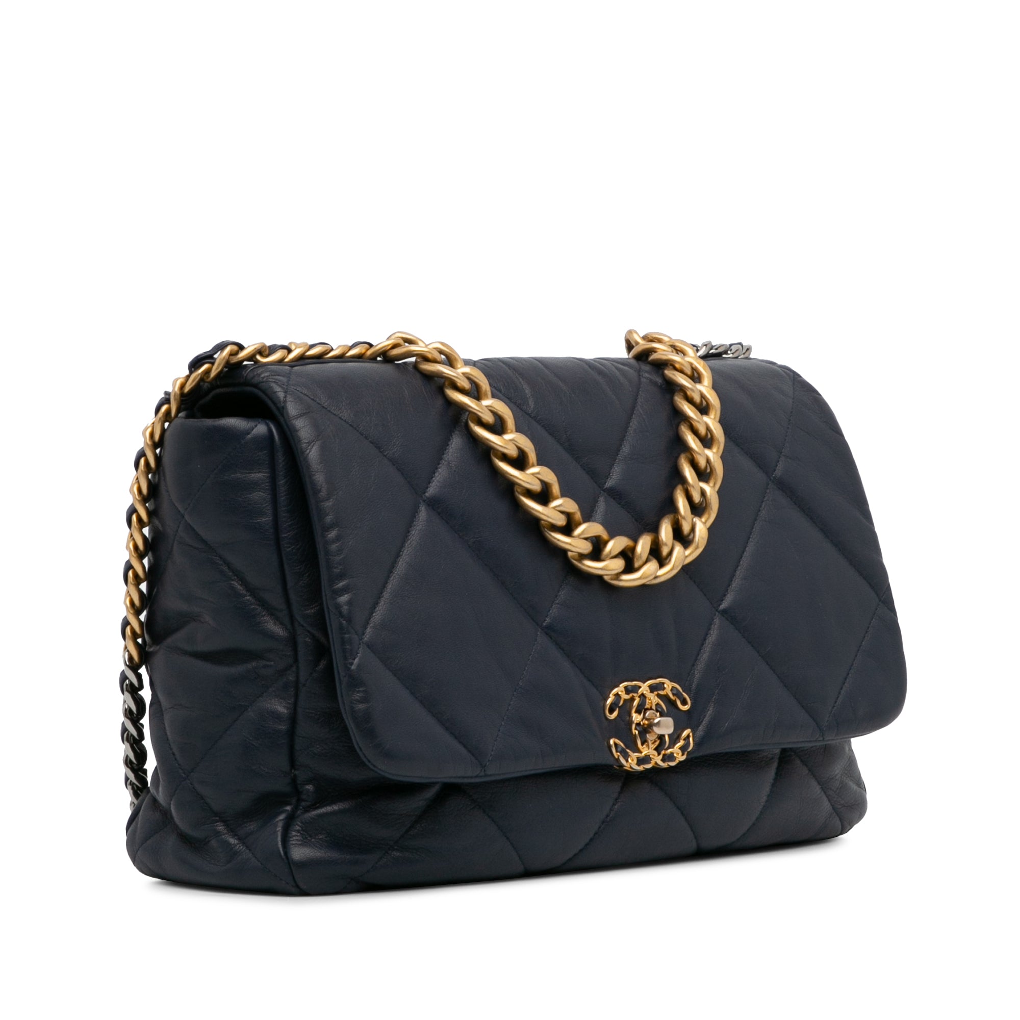Chanel Maxi Lambskin 19 Flap - image 2