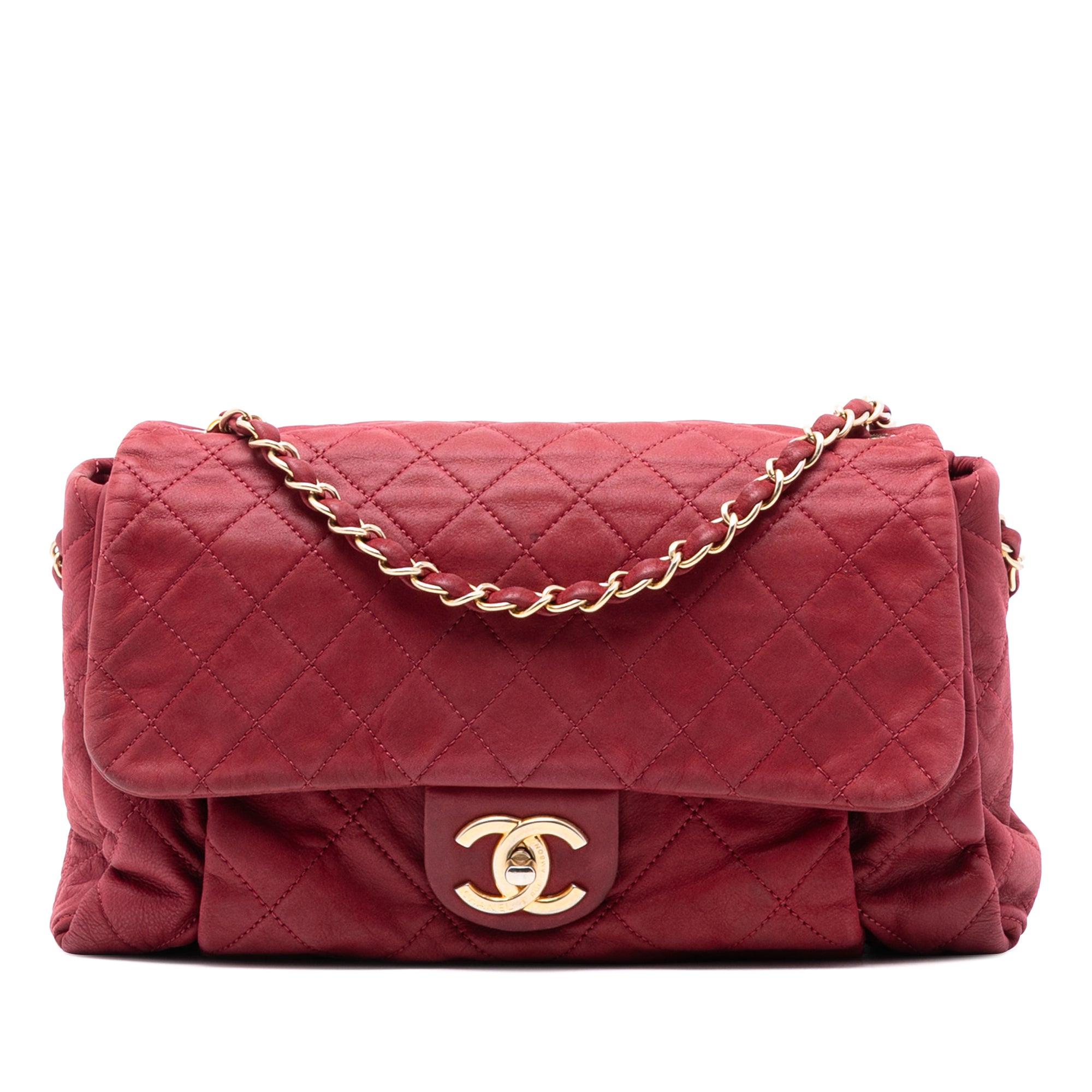 Chanel Large Aged Calfskin Chic Quilt Flap - image 1