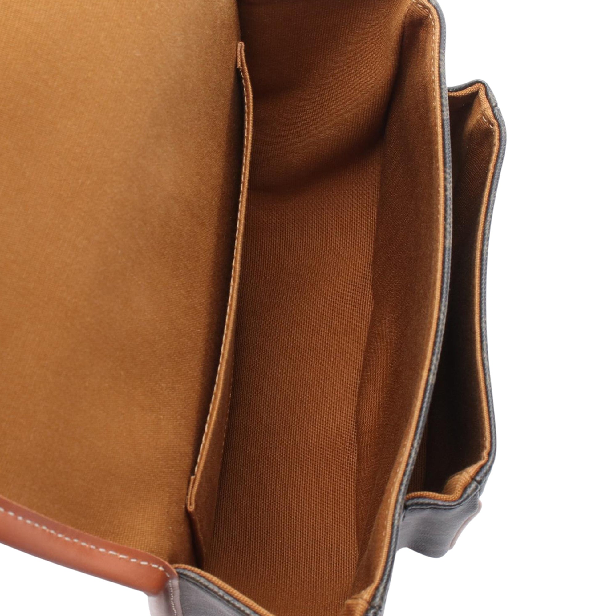 Celine Medium Triomphe Coated Canvas Folco Crossbody - image 3