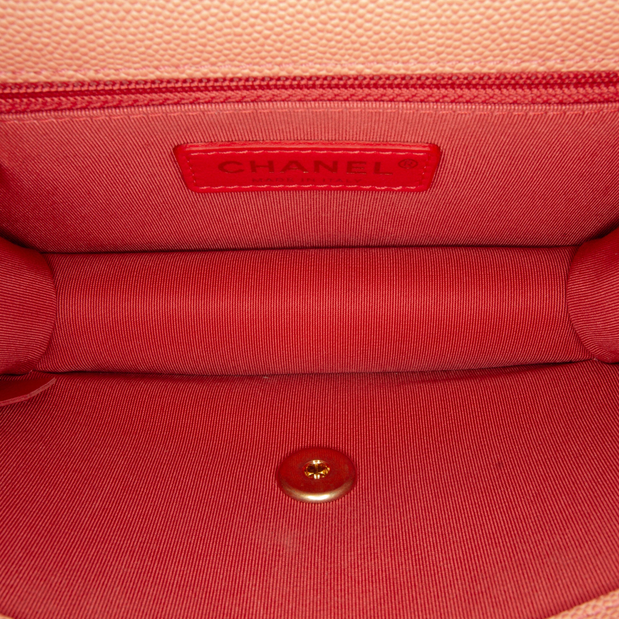 Chanel Quilted Caviar Sunset On The Sea Flap Belt Bag - image 6