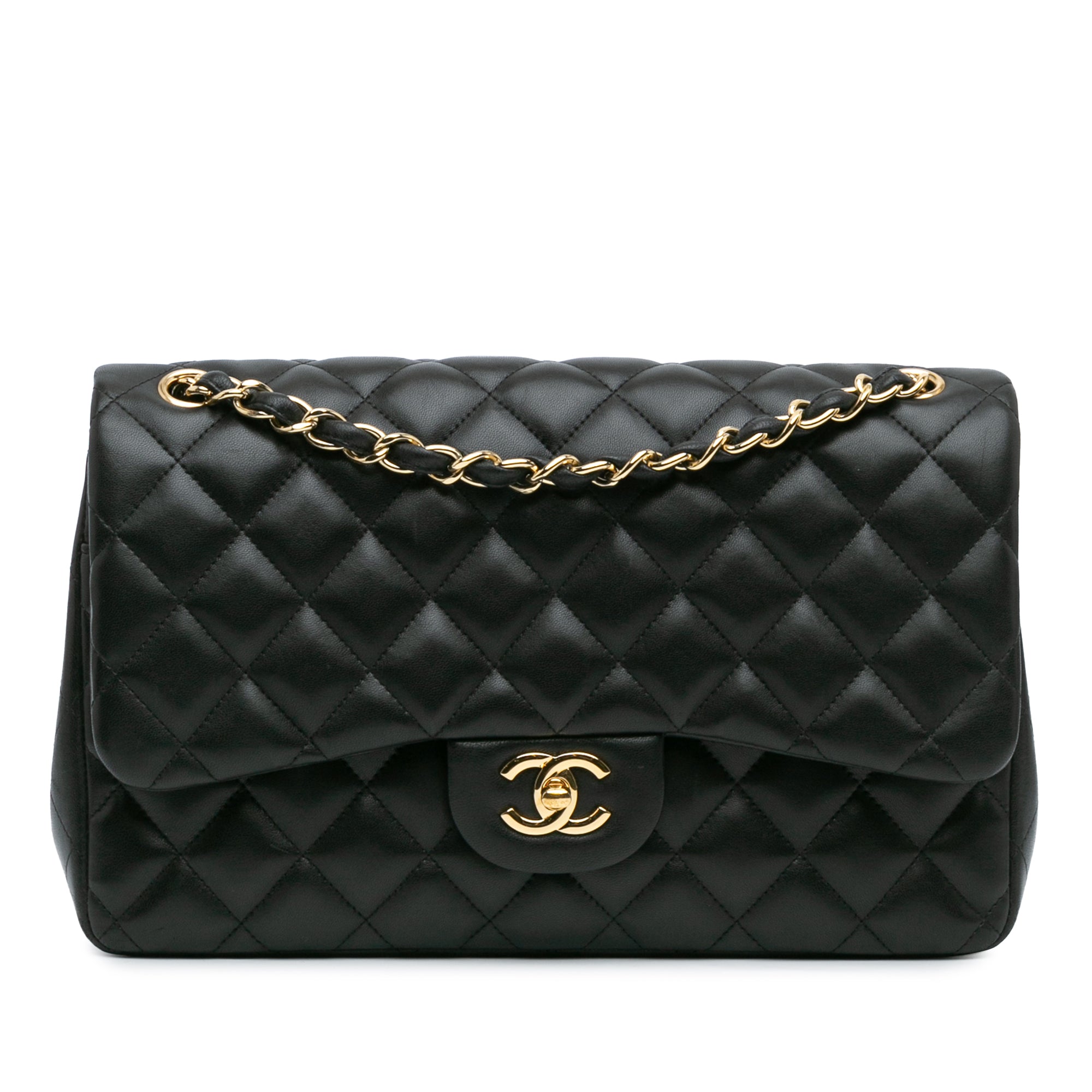 Chanel Jumbo Classic Lambskin Double Flap - image 1