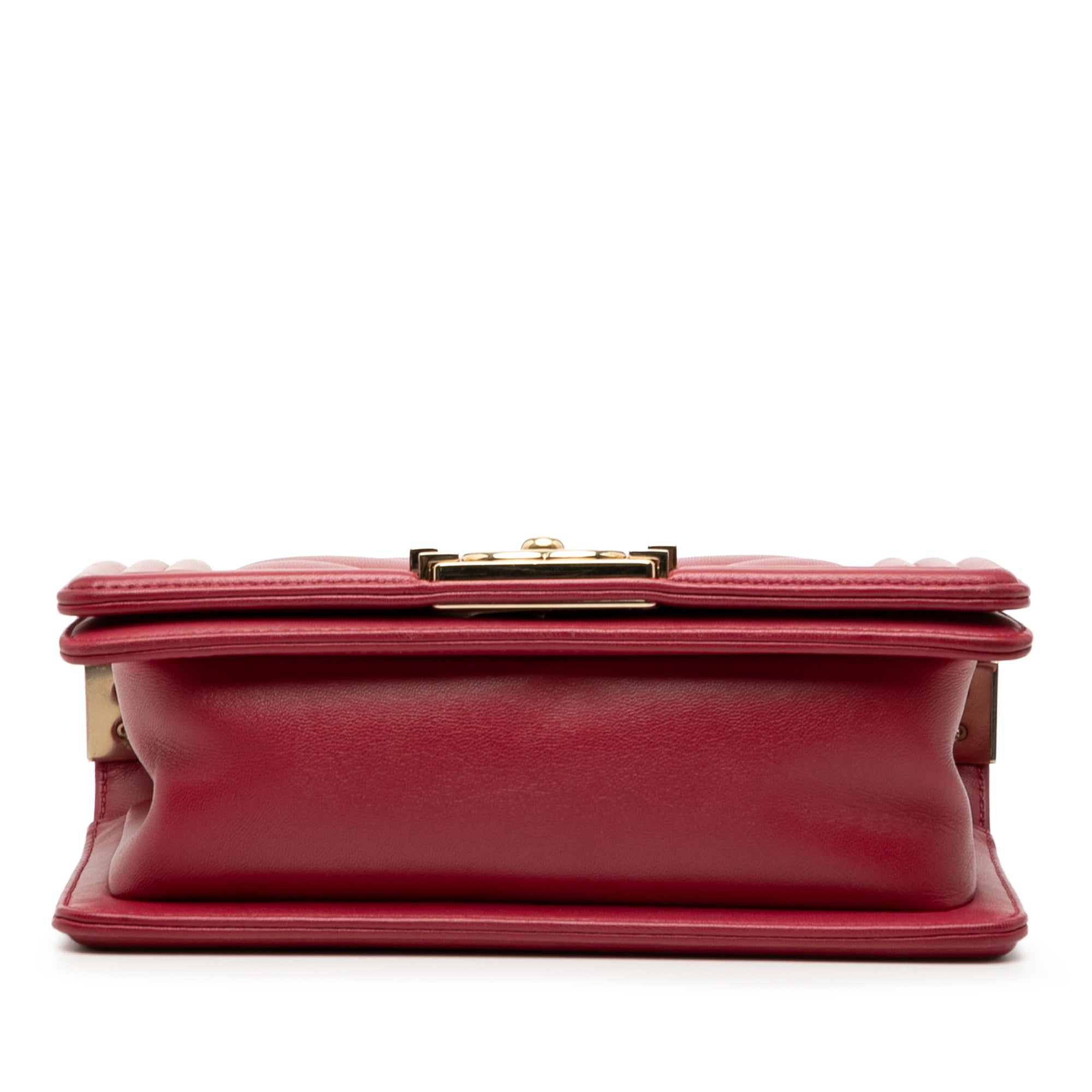 Chanel Small Chevron Calfskin Boy Flap - image 3
