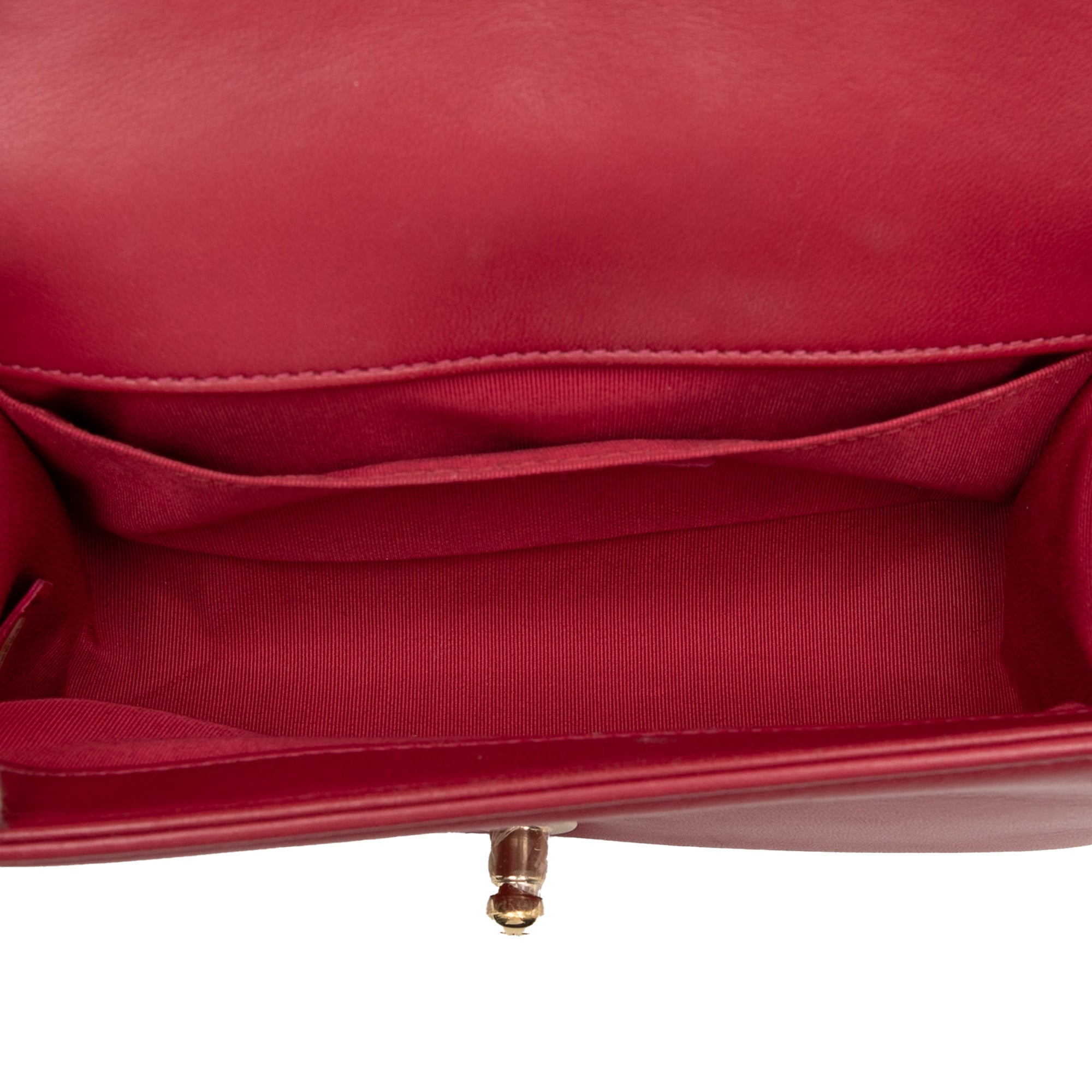 Chanel Small Chevron Calfskin Boy Flap - image 4