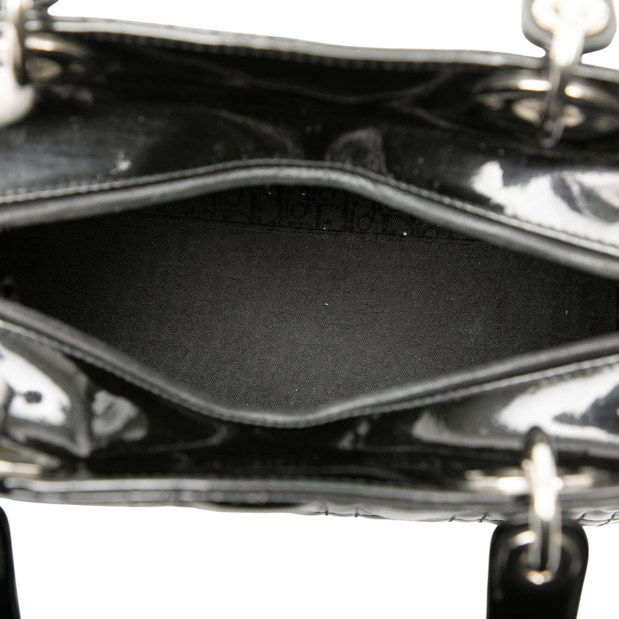 Dior Medium Patent Cannage Lady Dior - image 4
