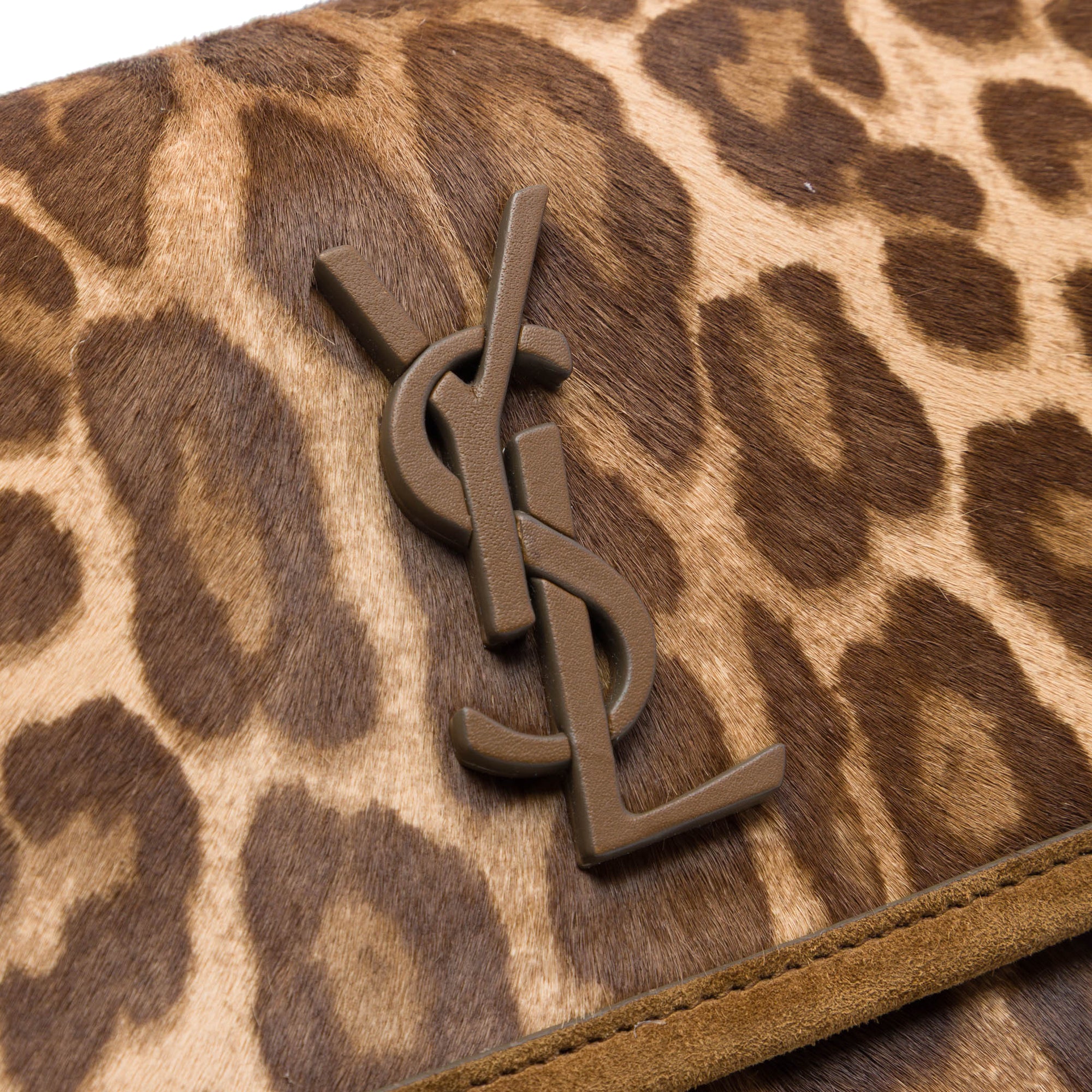 Saint Laurent Baby Pony Hair Leopard Print Niki - image 5