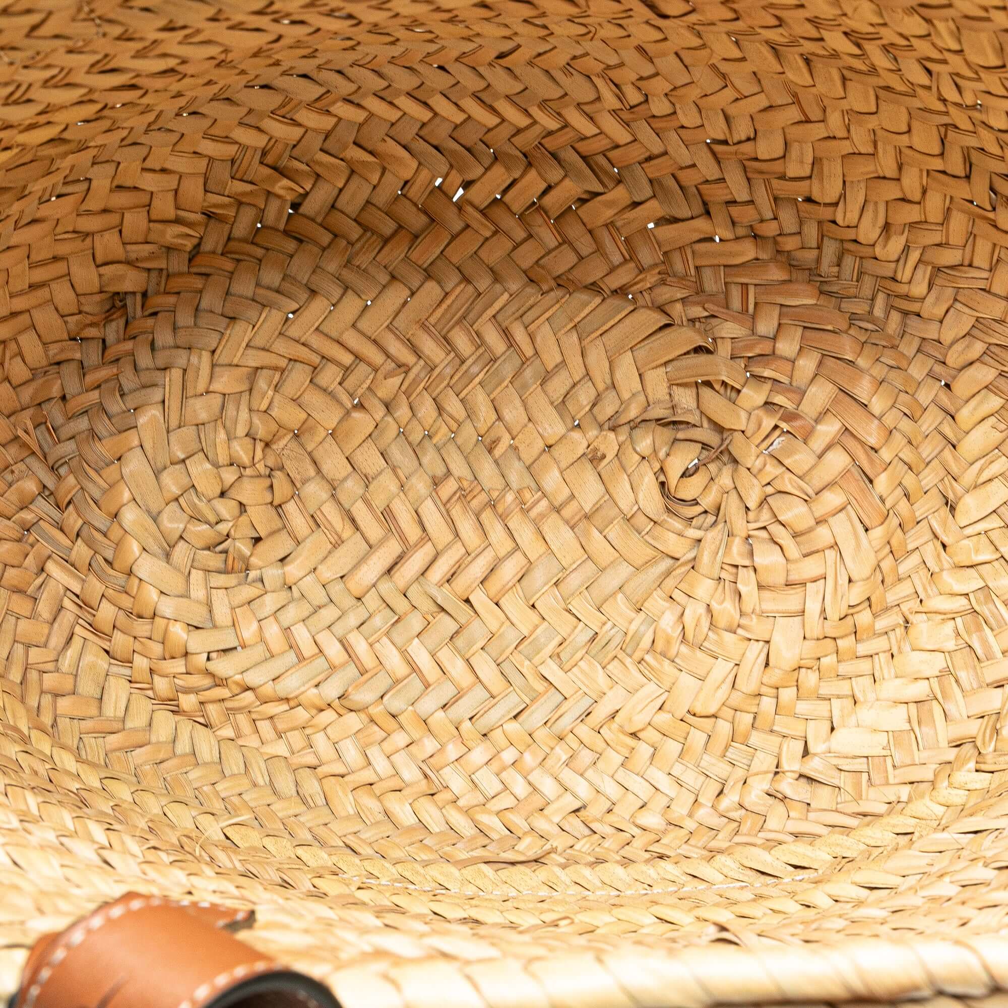 Loewe Medium Raffia Basket Tote