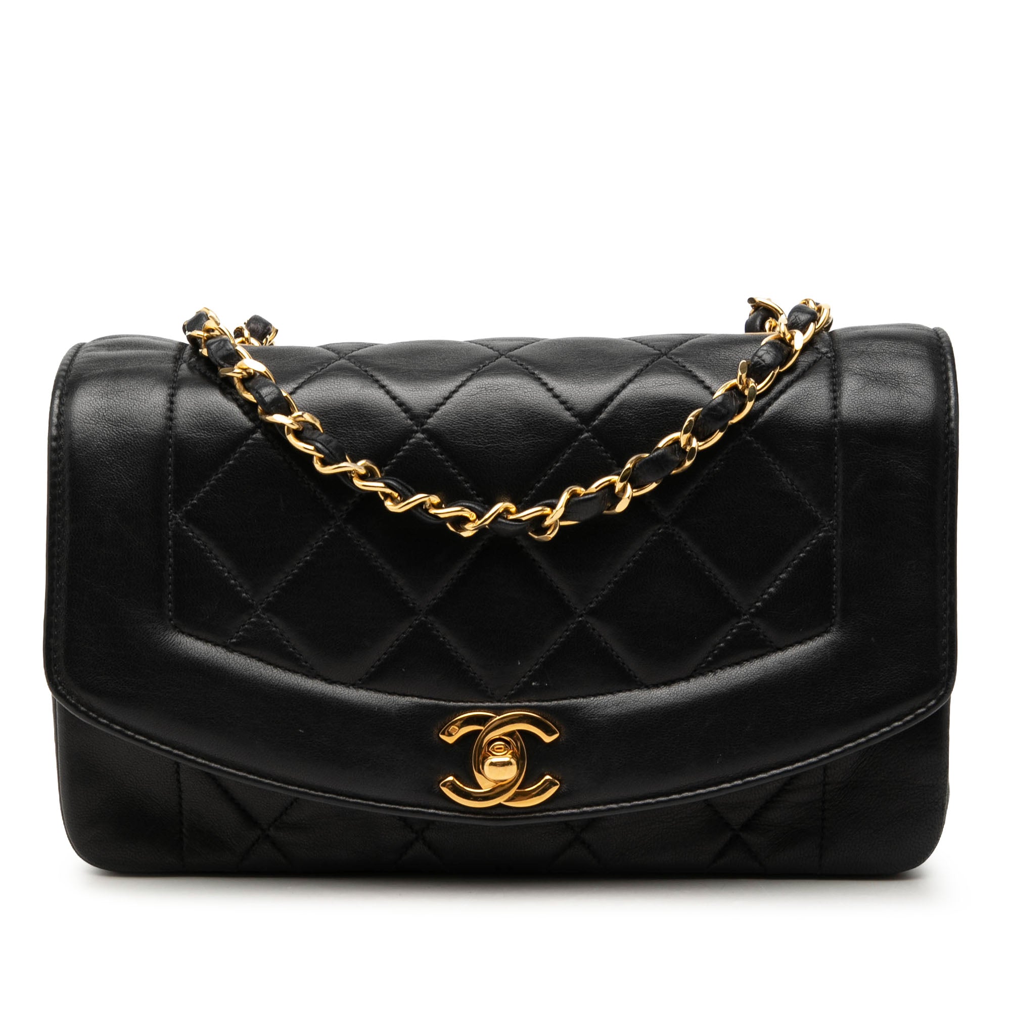 Chanel Small Lambskin Diana Flap - image 1