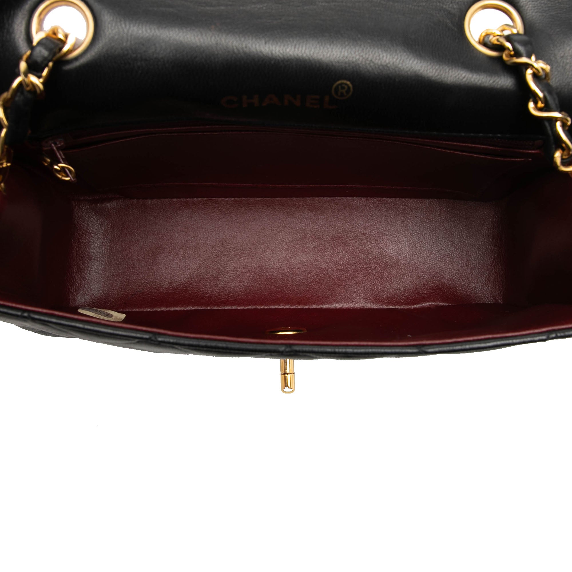 Chanel Small Lambskin Diana Flap - image 4