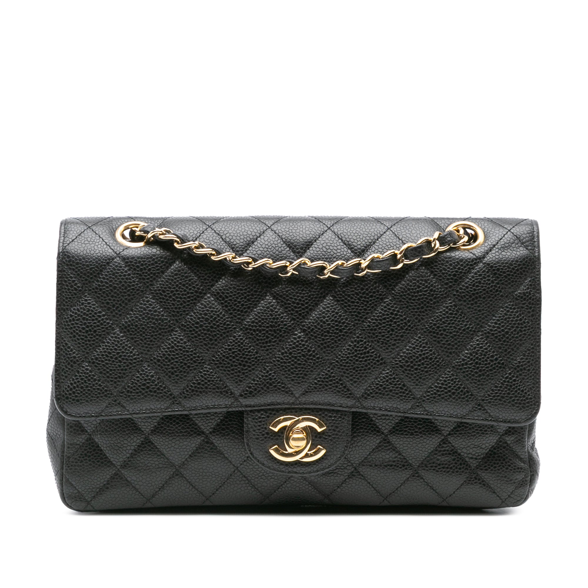 Chanel Medium Classic Caviar Double Flap - image 1