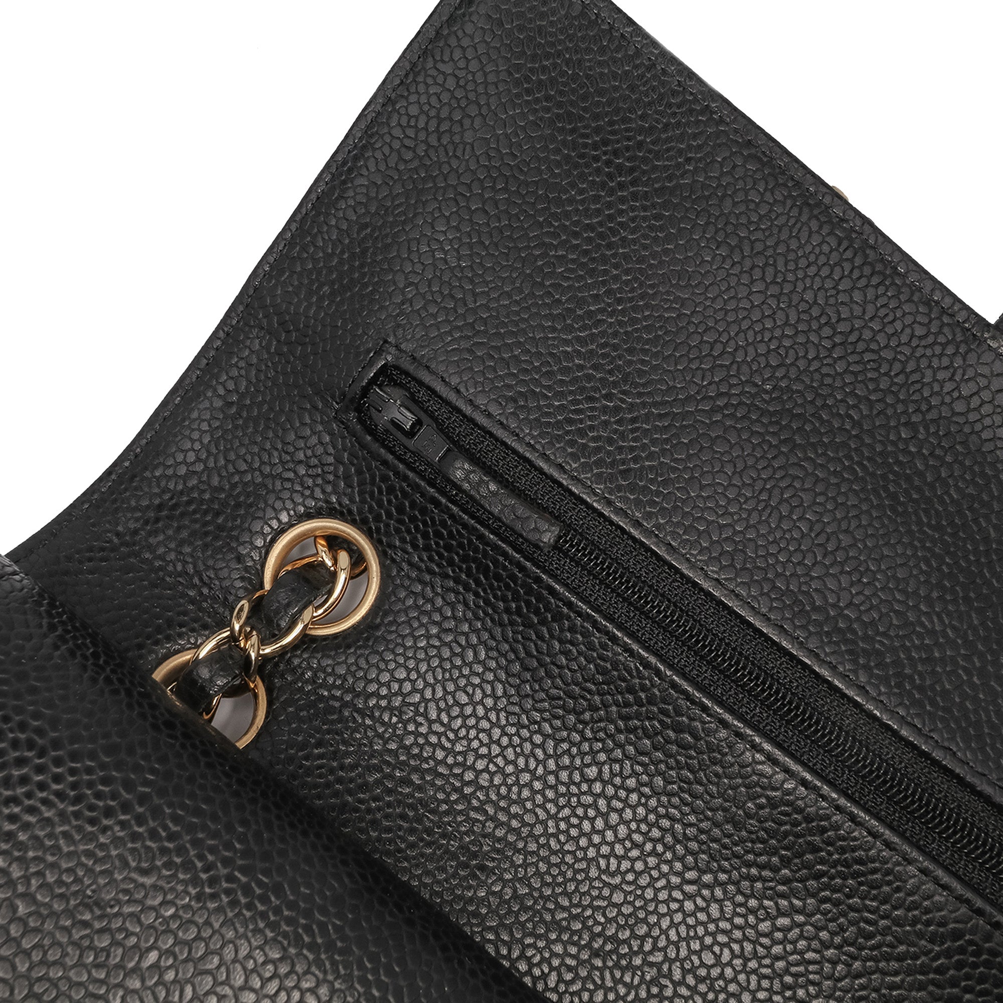 Chanel Medium Classic Caviar Double Flap - image 8