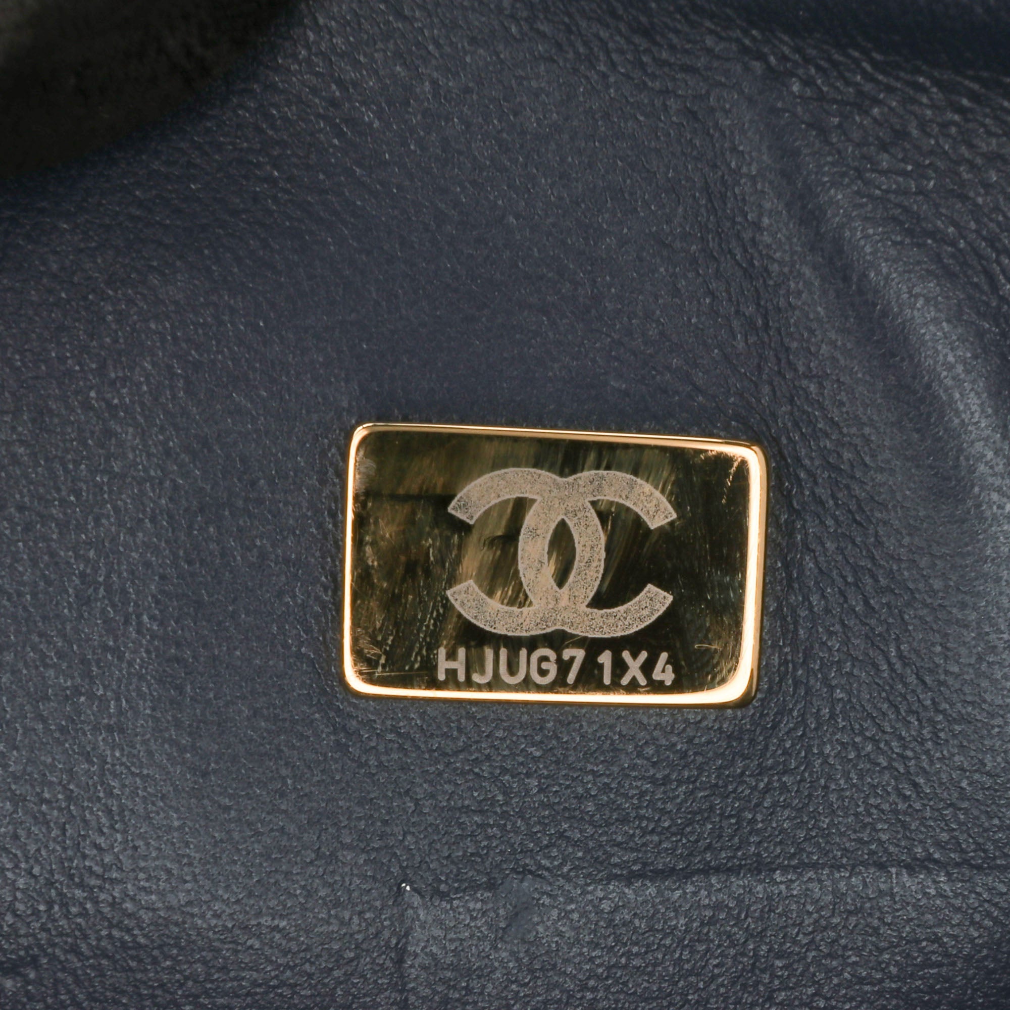 Chanel Medium Classic Printed Denim Double Flap - image 8