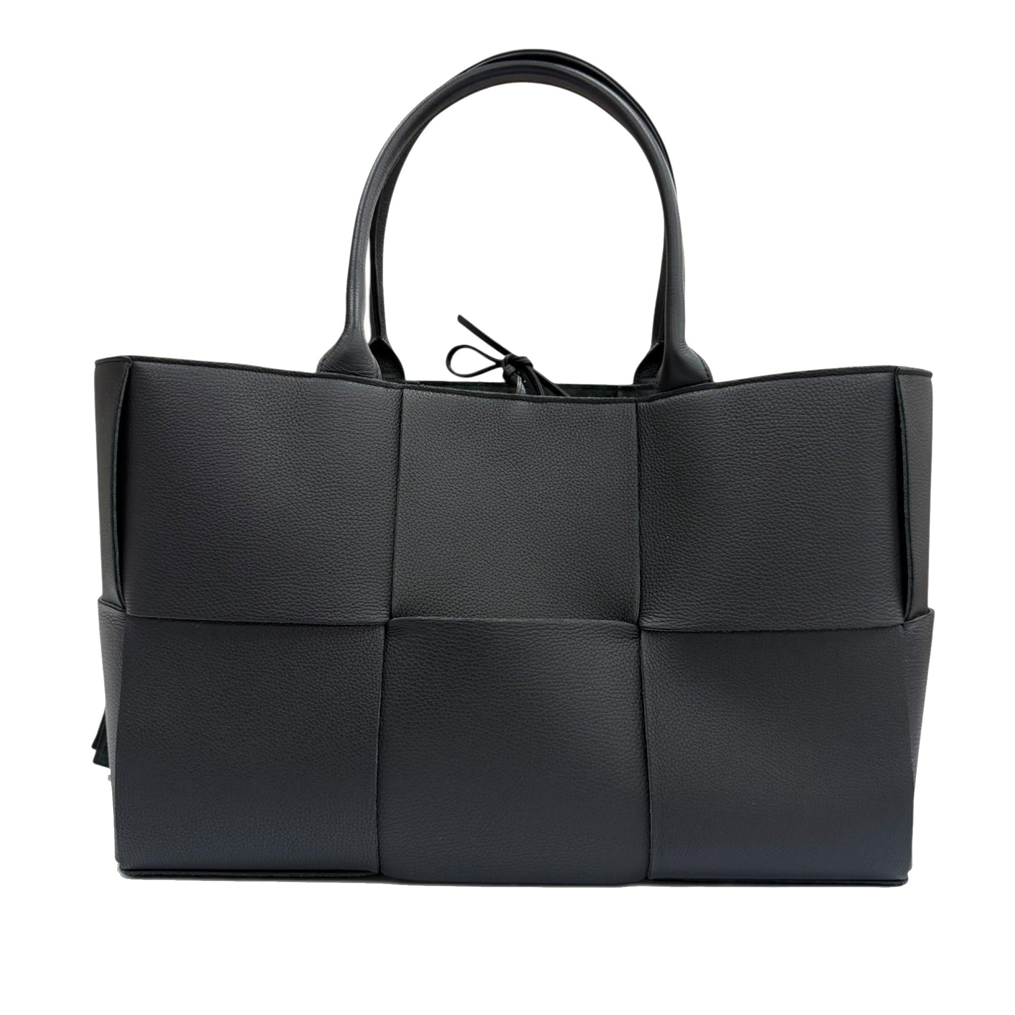 Bottega Veneta Medium Grained Calfskin Maxi Intrecciato Arco Tote - image 3