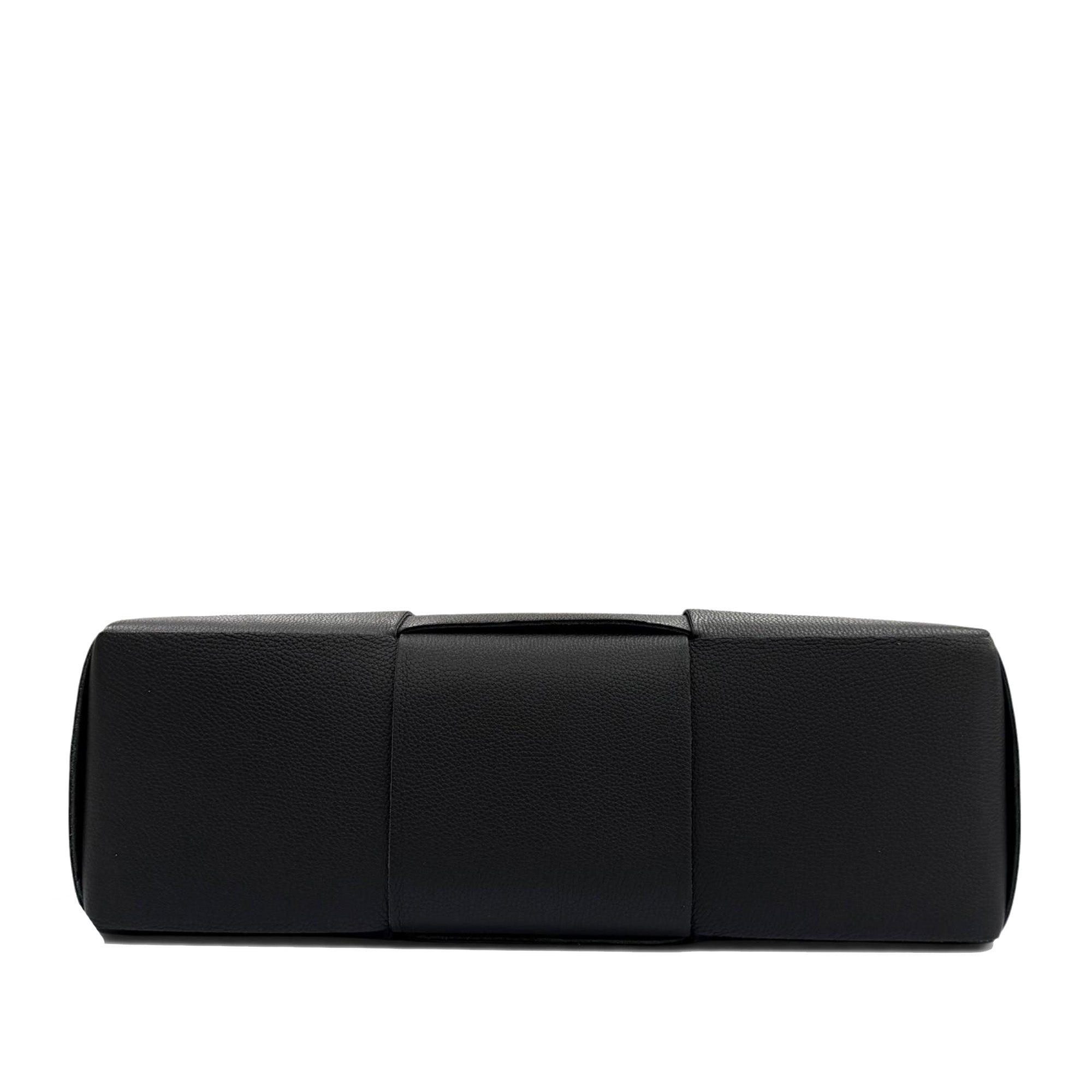 Bottega Veneta Medium Grained Calfskin Maxi Intrecciato Arco Tote - image 4