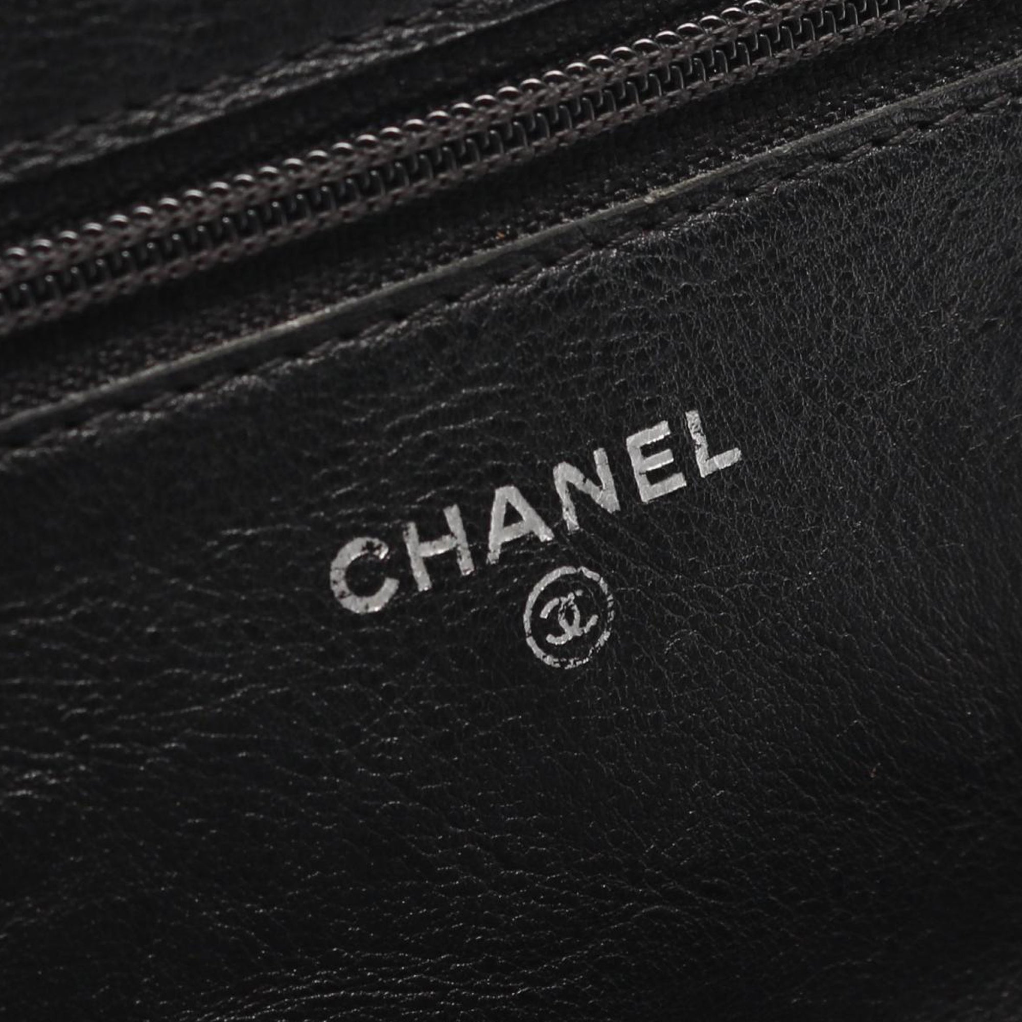 Chanel Quilted Calfskin Chain Around Boy Wallet On Chain - image 5